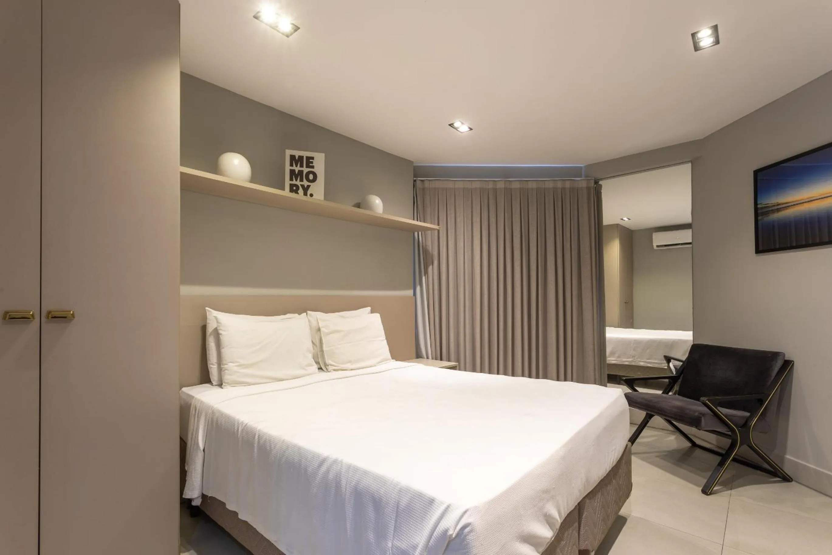 Bed in Infinity at the Sea by Welkom