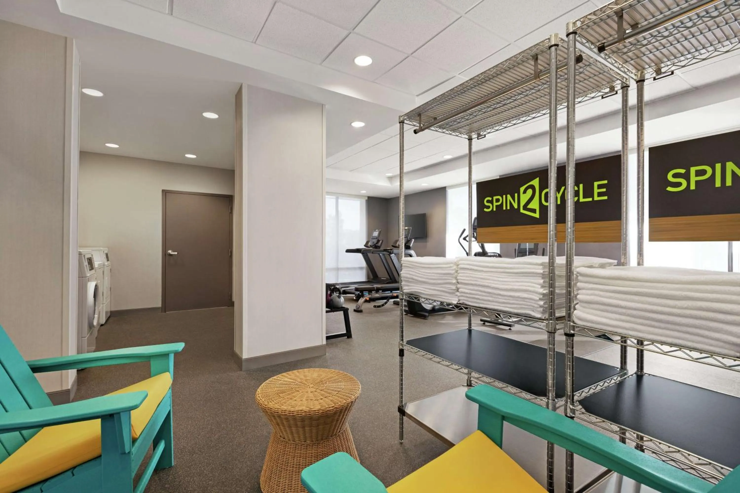 Fitness centre/facilities in Home2 Suites By Hilton Fernandina Beach on Amelia Island, FL