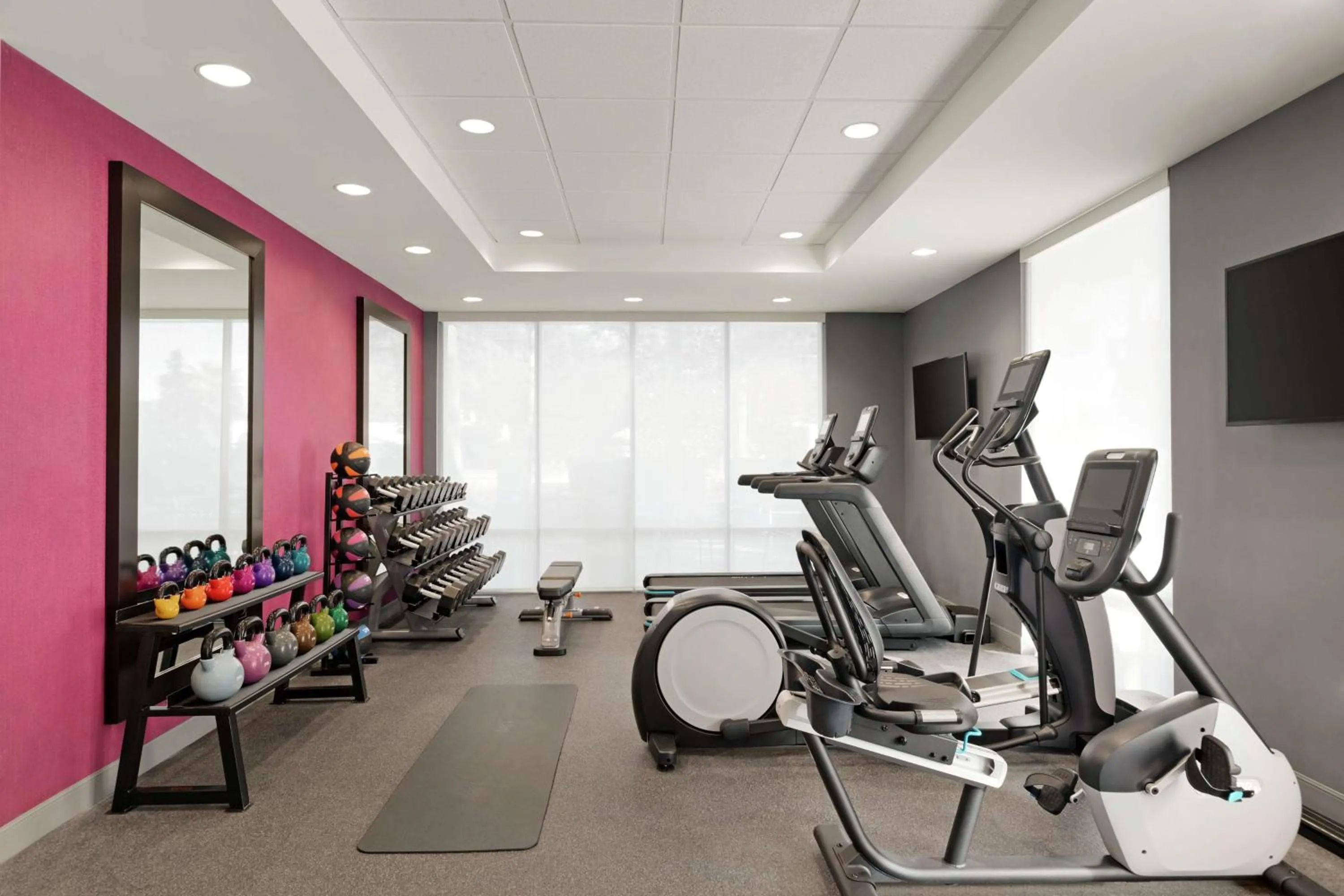 Fitness centre/facilities in Home2 Suites By Hilton Fernandina Beach on Amelia Island, FL