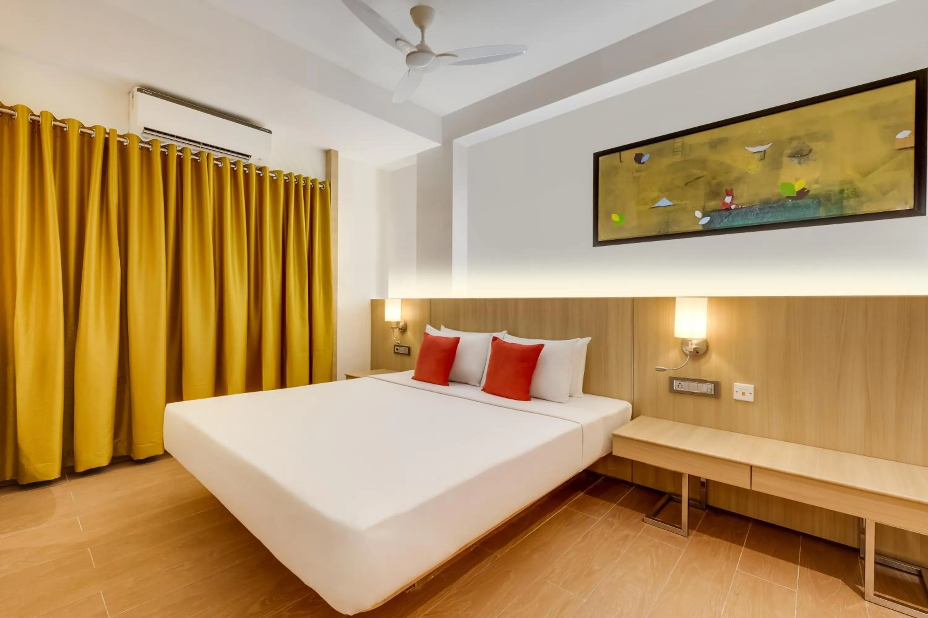 Bedroom, Bed in Red Fox by Lemon Tree Hotels, Vijayawada