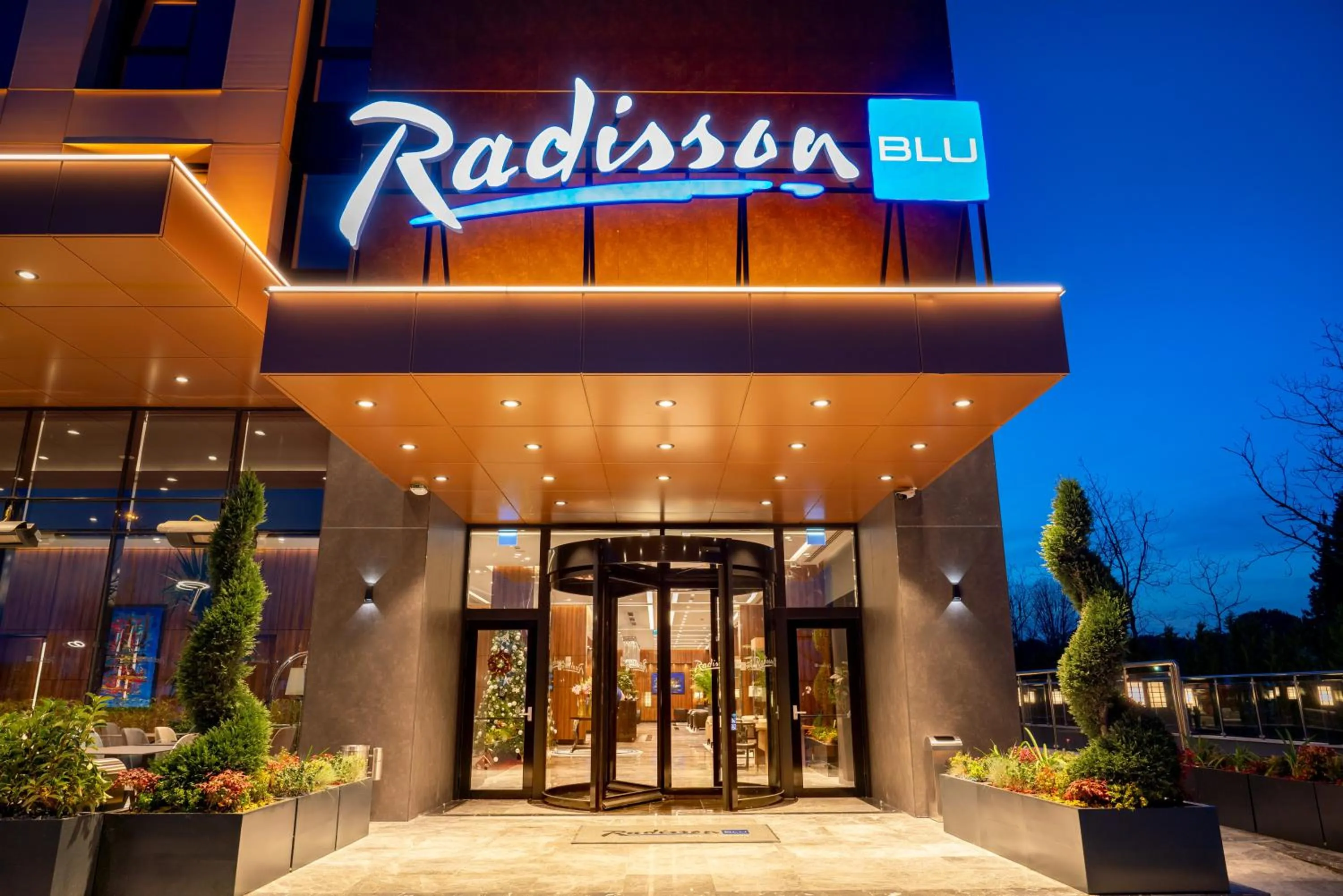 Facade/entrance in Radisson Blu Hotel, Sakarya