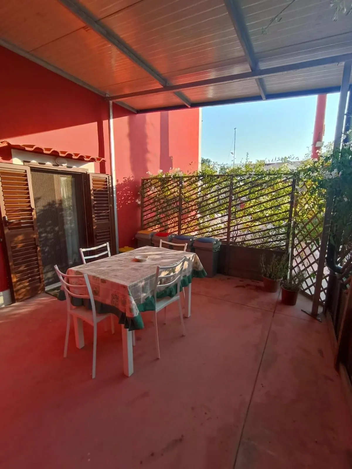 Balcony/Terrace in B&b Casa Rossa