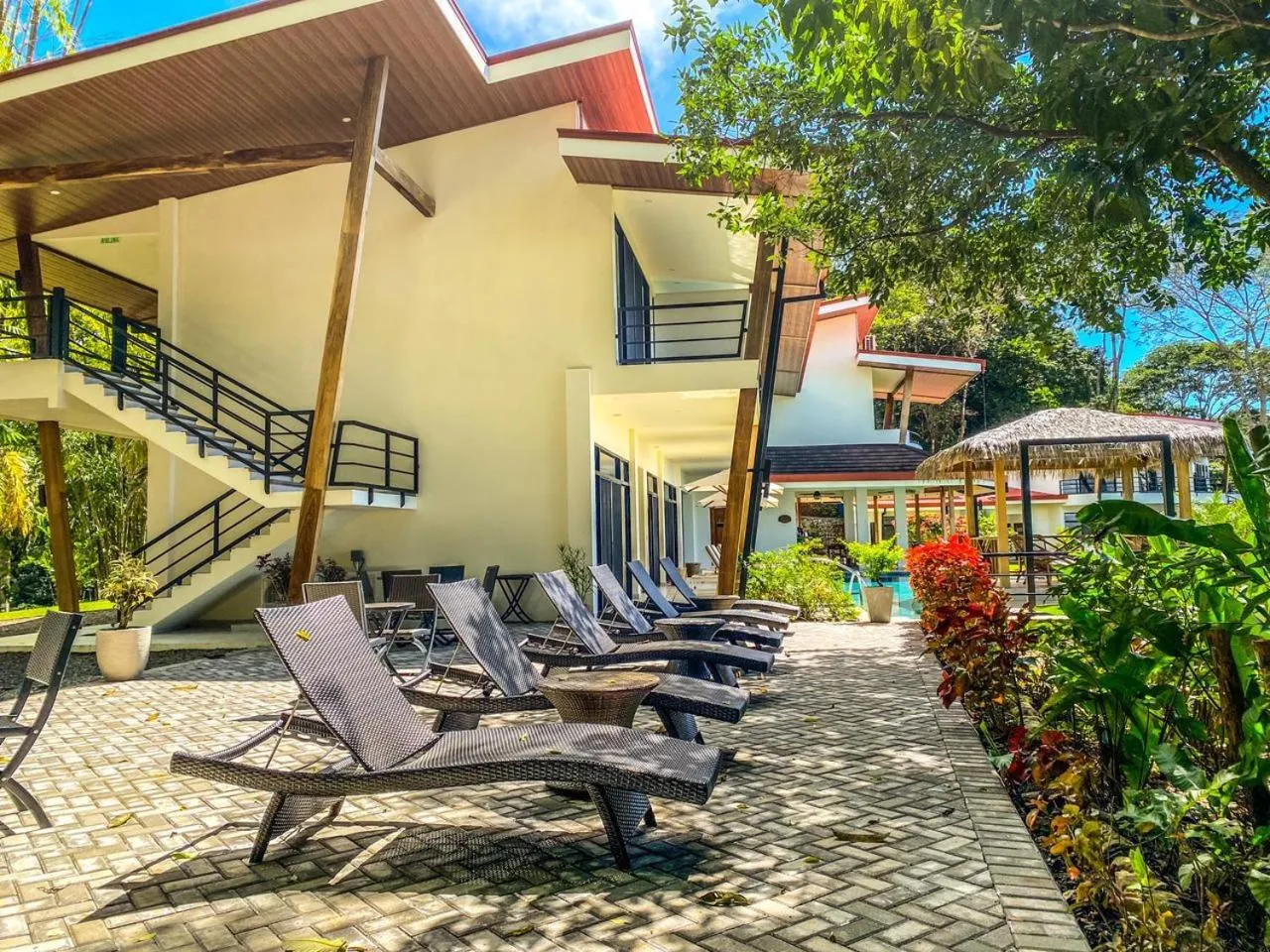 Patio in Lapazul Boutique Hotel