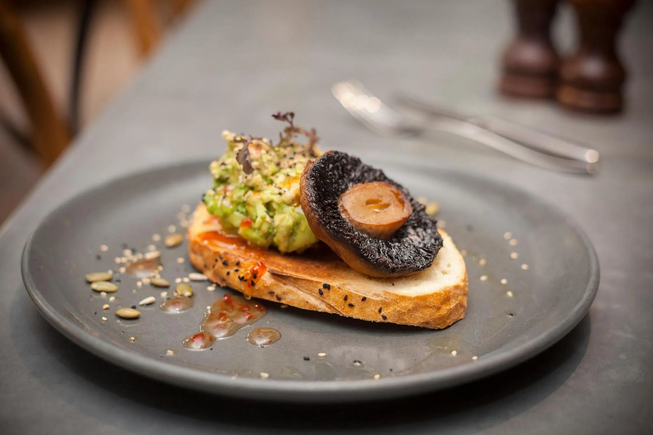 Food close-up in The White Hart