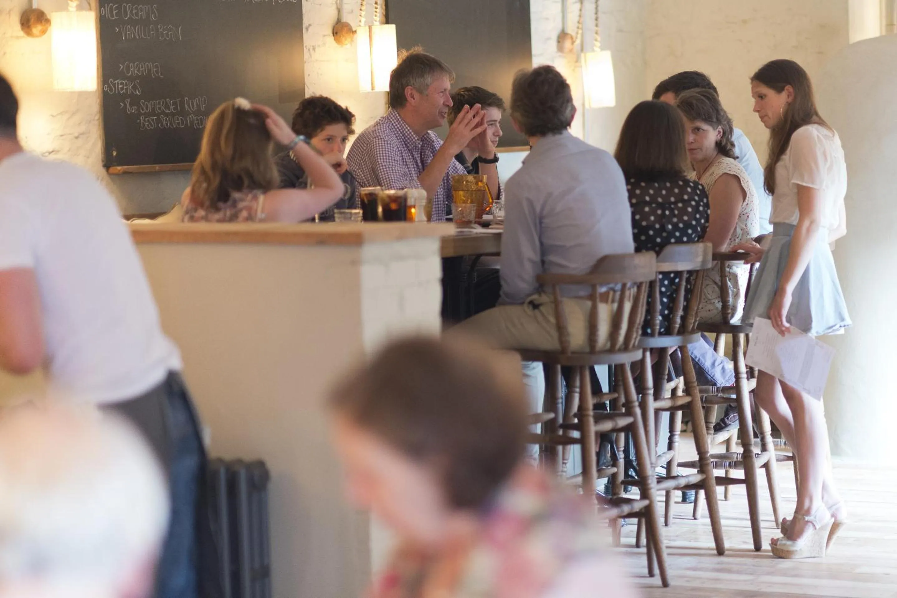 Restaurant/places to eat in The White Hart