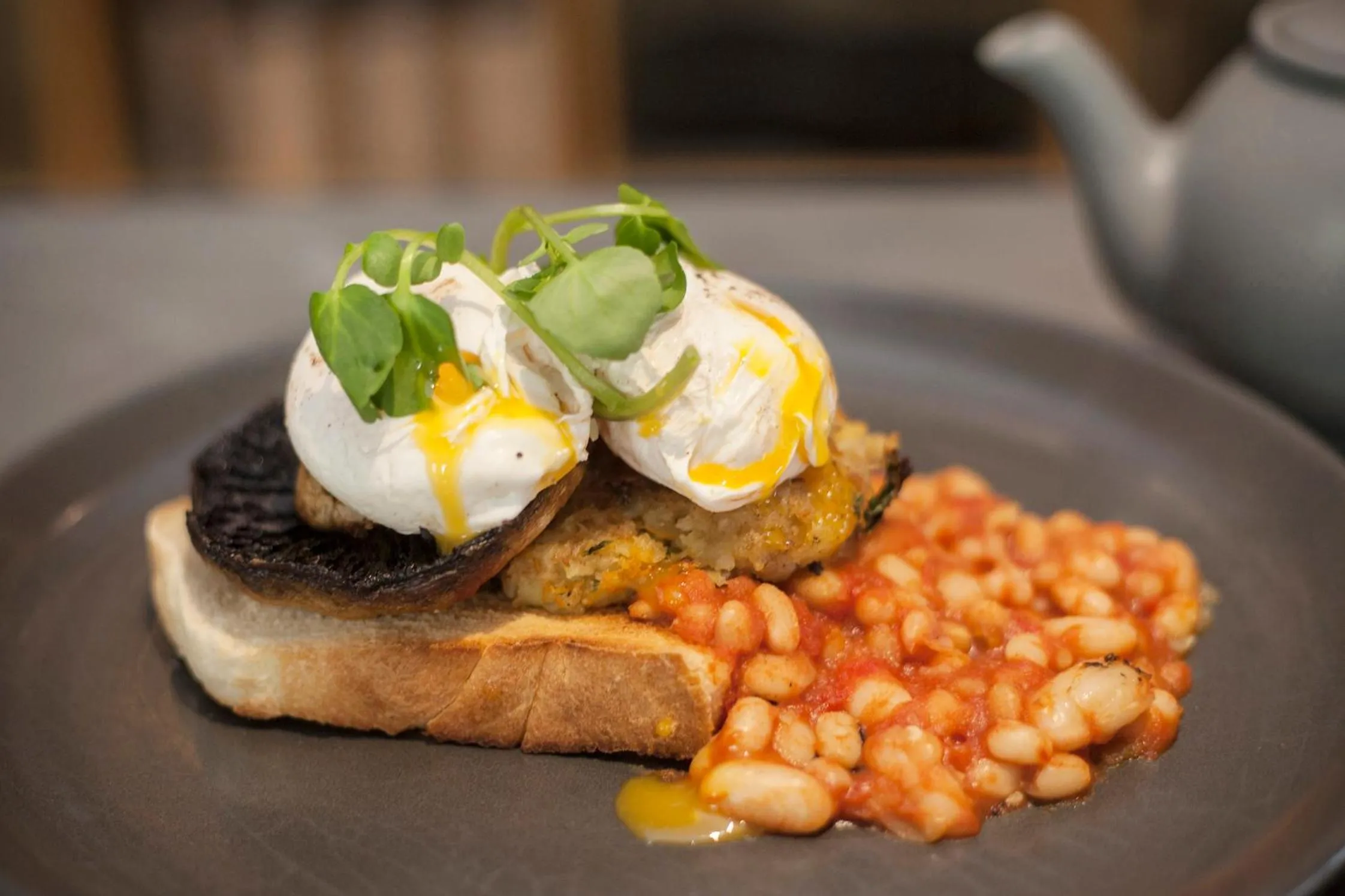 Food close-up in The White Hart