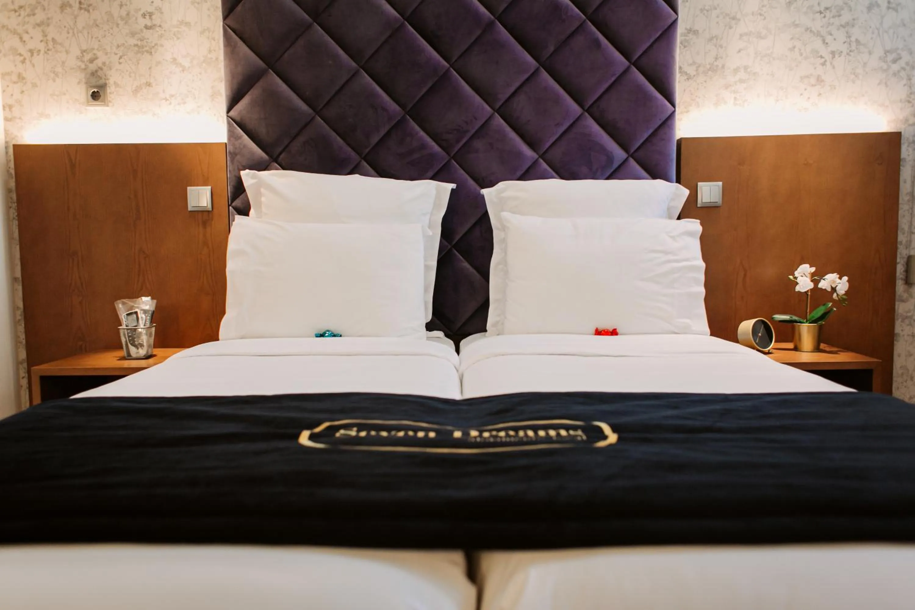 Bed in Seven Dreams Suites