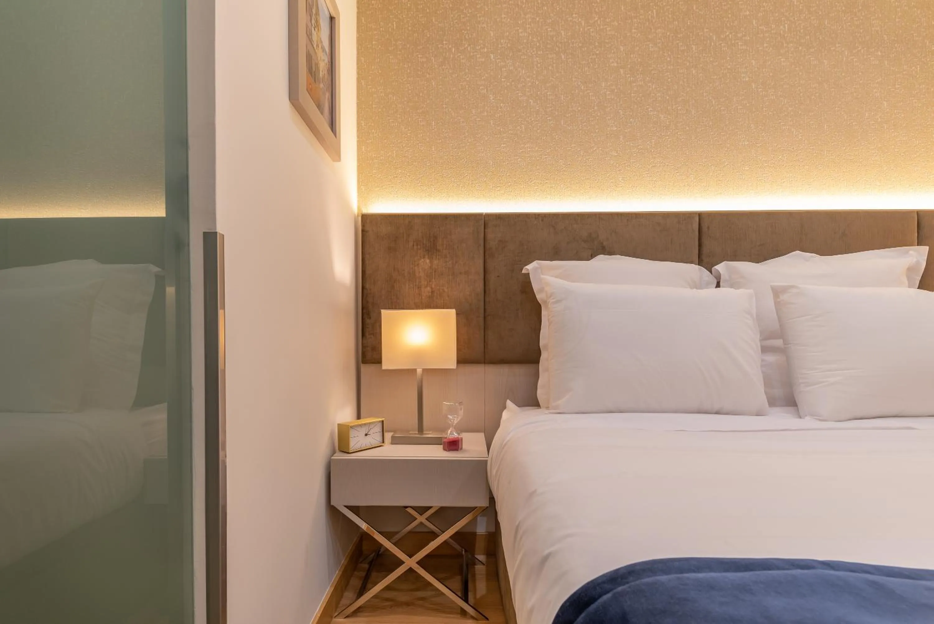 Bed in Seven Dreams Suites