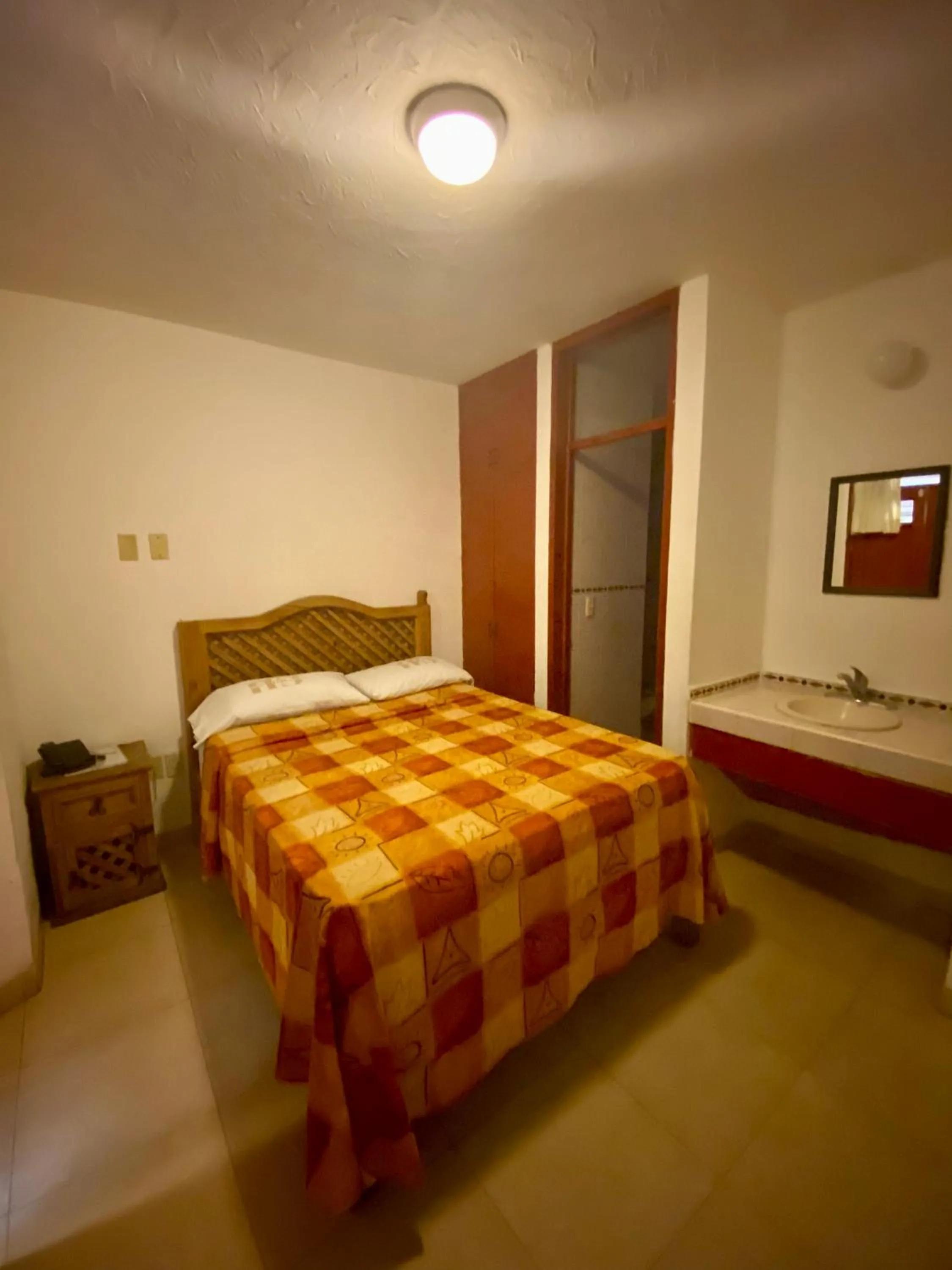 Bed in Hotel Centro Historico