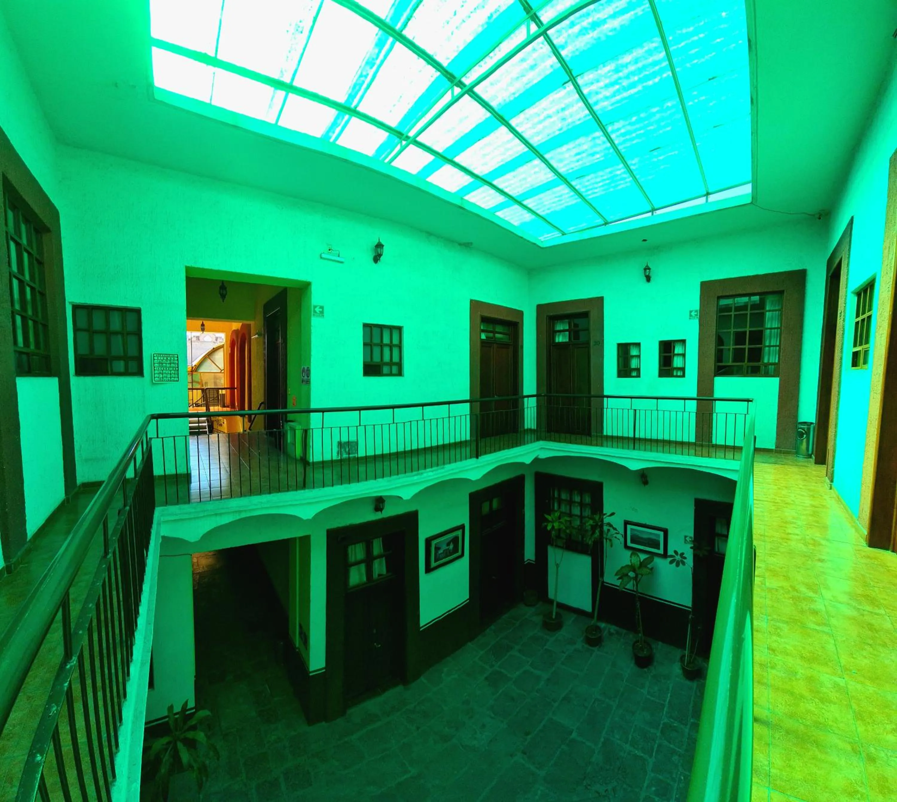 Patio in Hotel Centro Historico