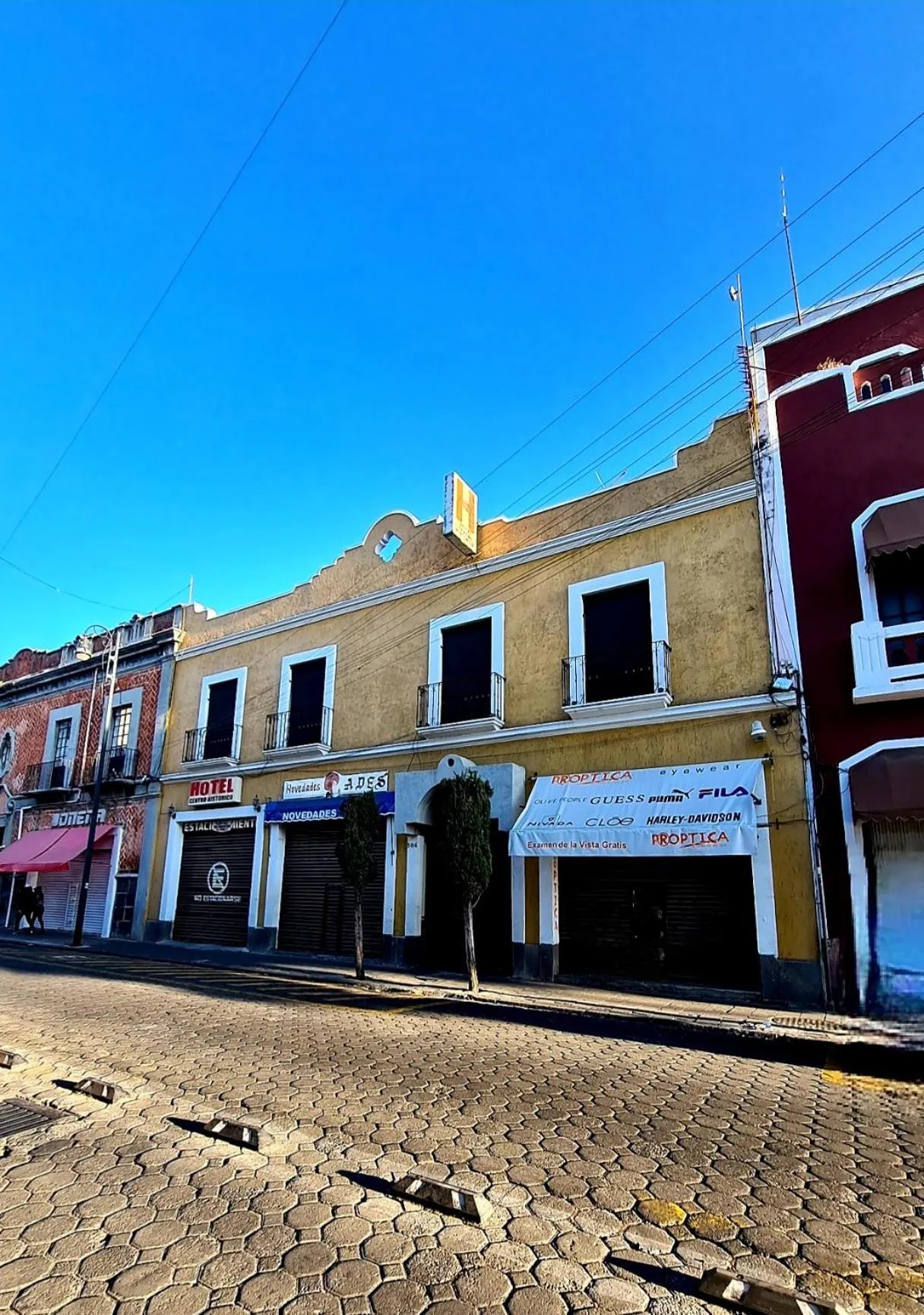 Property building in Hotel Centro Historico