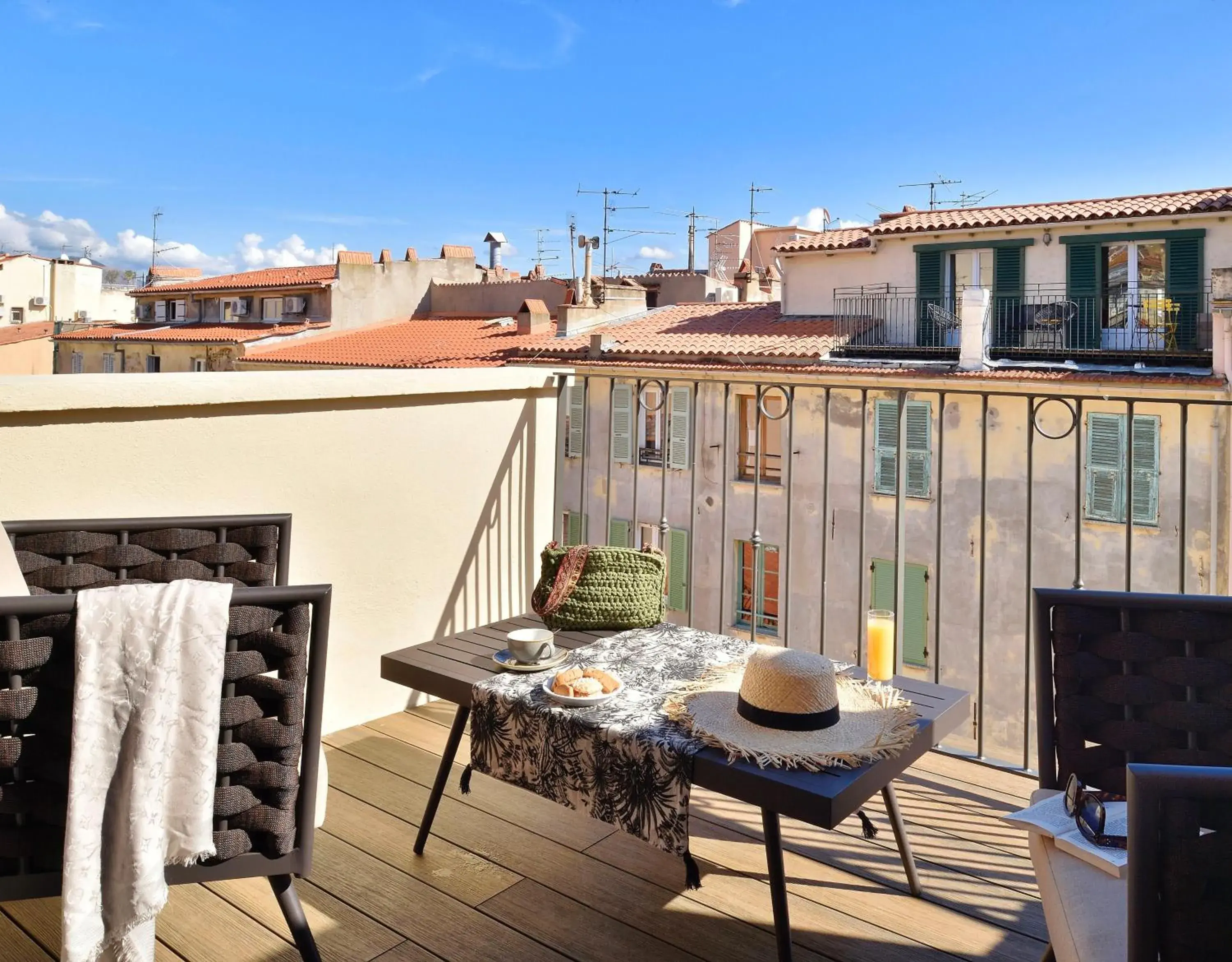 Double Room with Terrace - single occupancy in Hôtel Fesch & Spa Double Room with Terrace - single occupancy in Hôtel Fesch & Spa