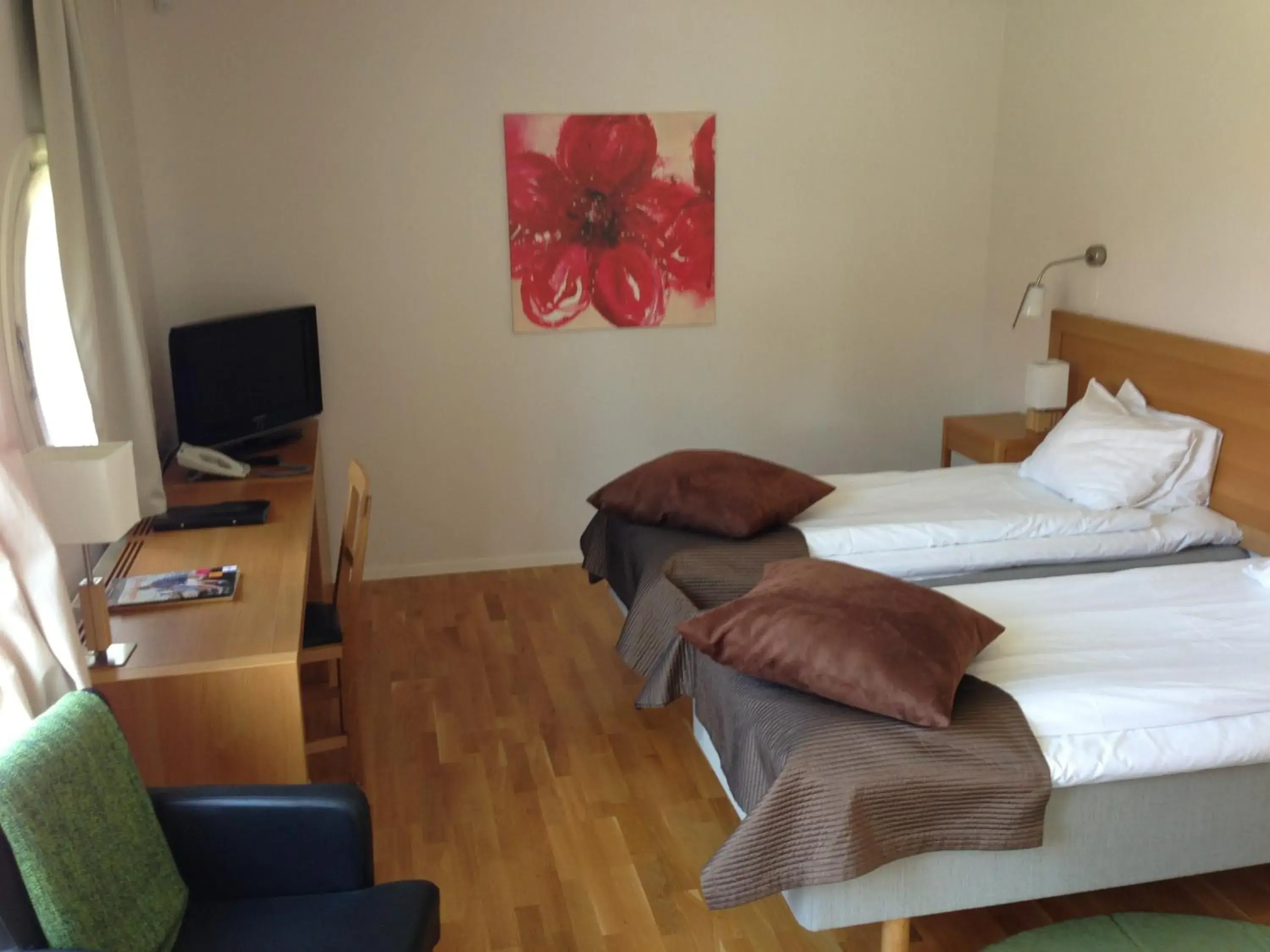 Standard Twin Room in Vidbynäs Gård & Konferens Standard Twin Room in Vidbynäs Gård & Konferens