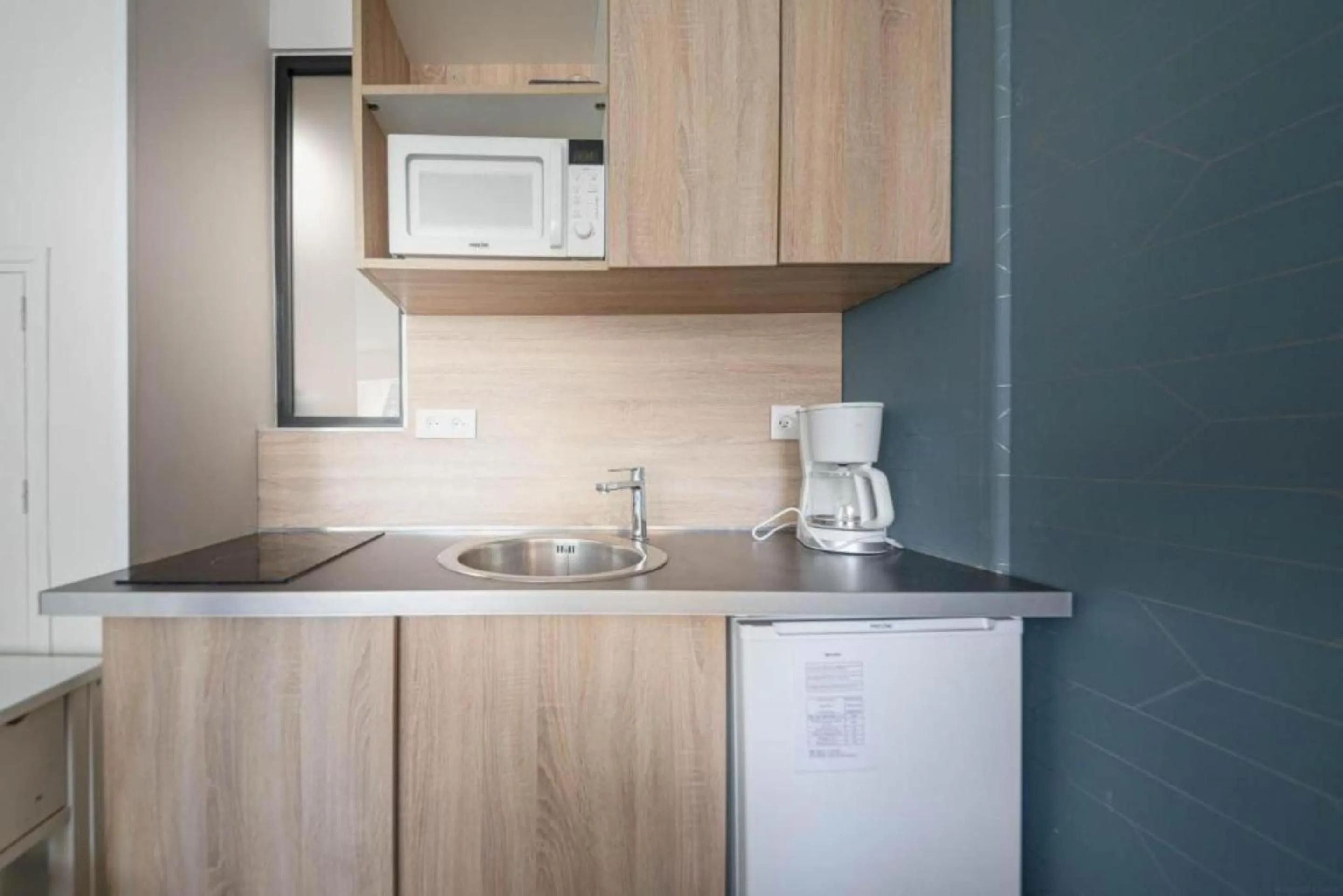 Kitchen or kitchenette in Le Crystal Dinard, Sure Hotel Collection by Best Western