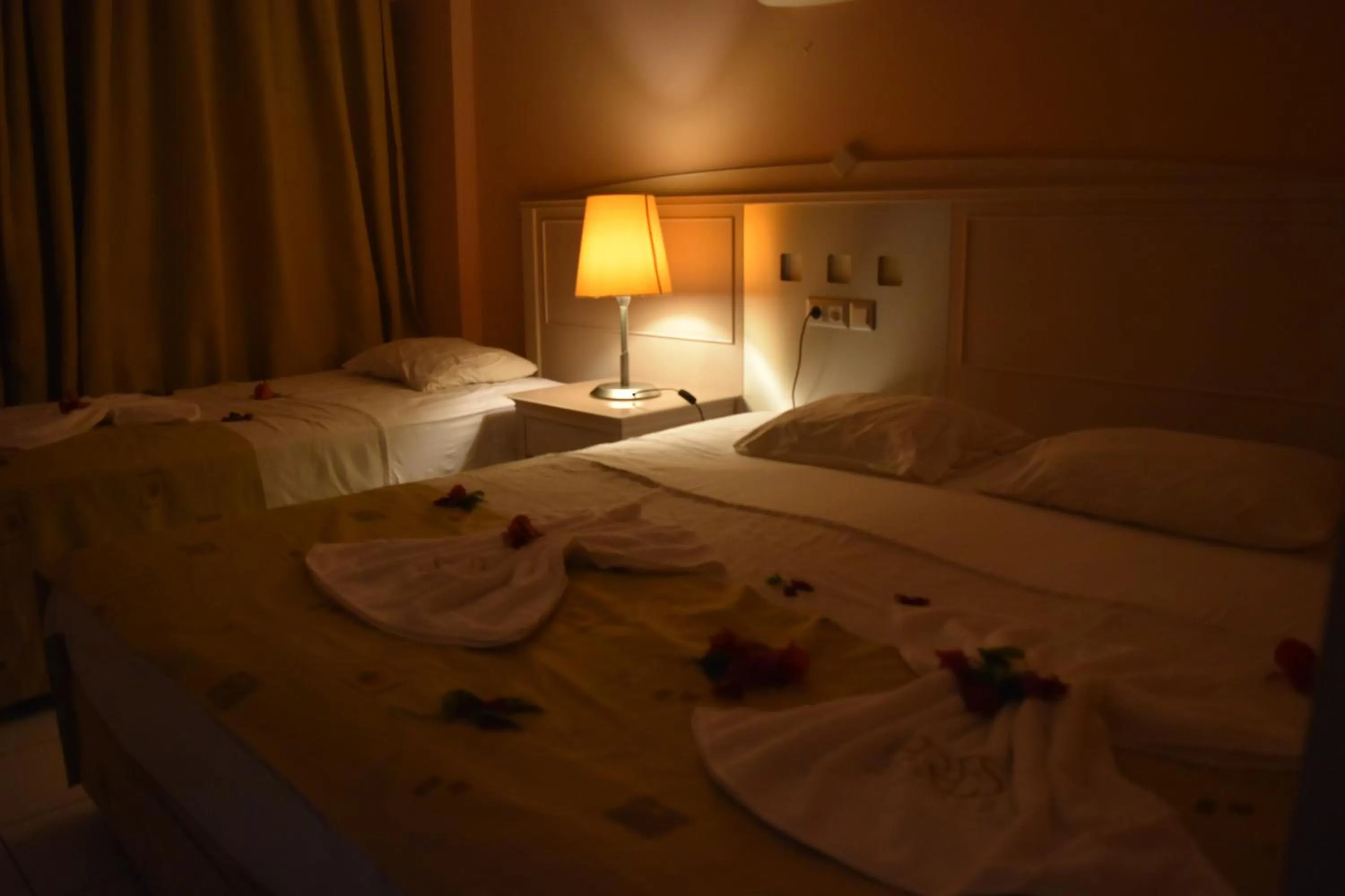 Bed in Ares Dream Hotel