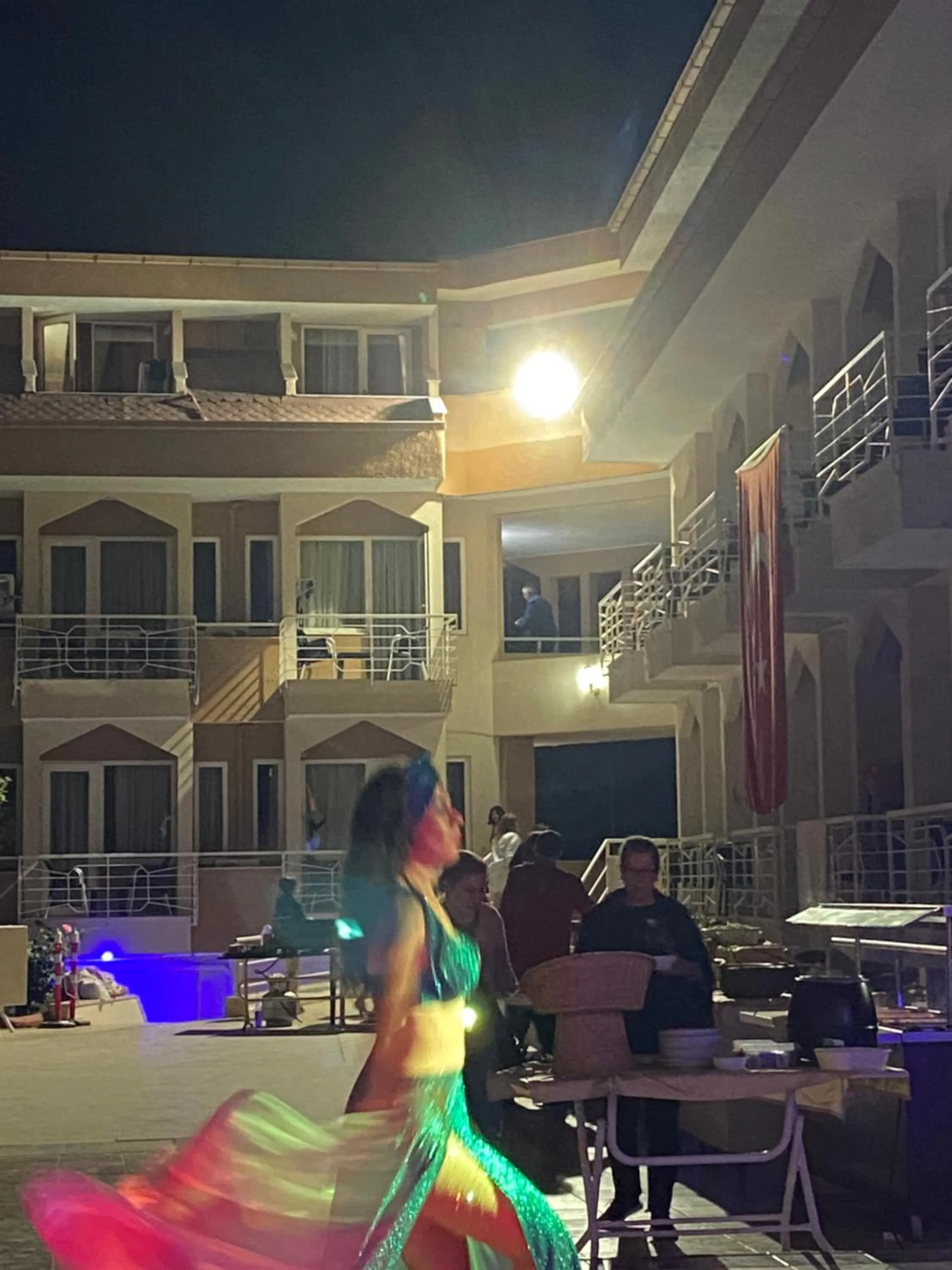 Evening entertainment in Ares Dream Hotel