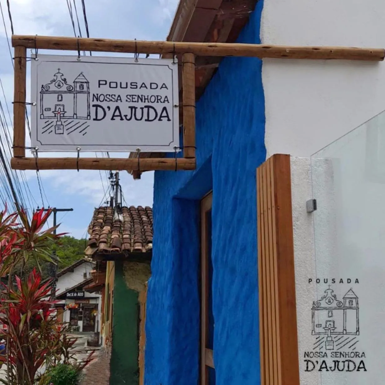 Property logo or sign in Pousada Nossa Senhora D'Ajuda