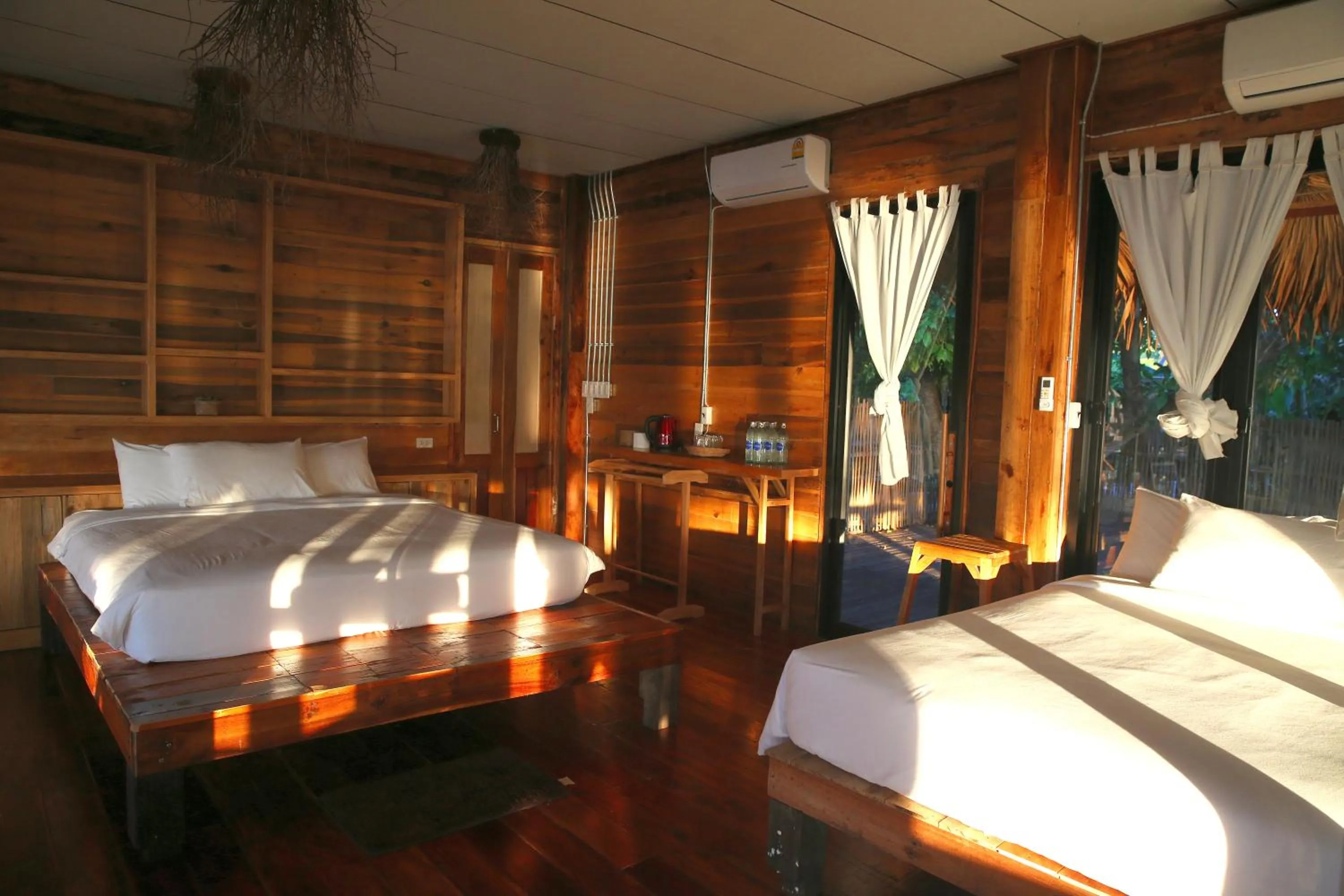 Bed in Baan​ Tonlamphu​ Pakpra