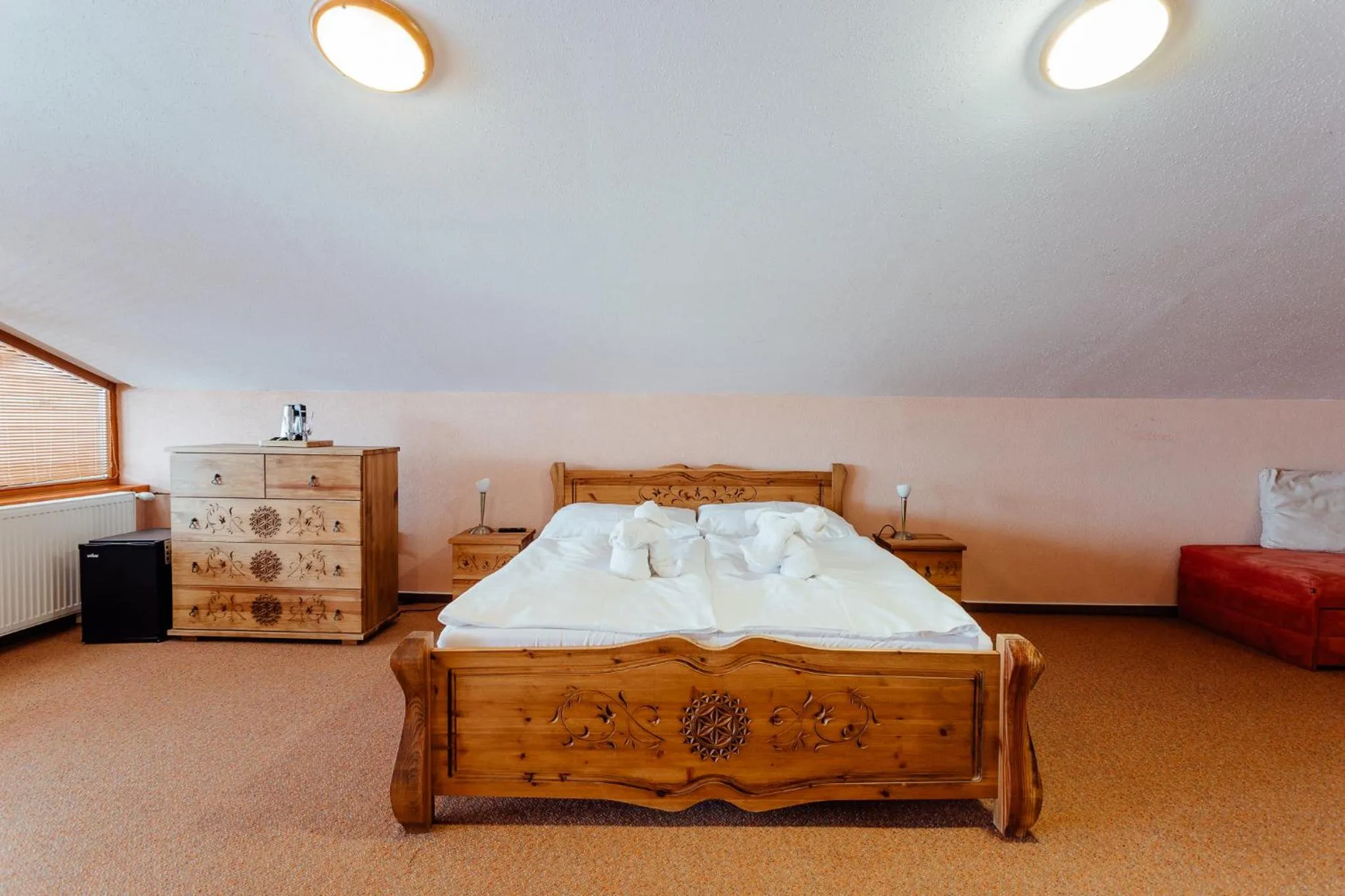 Bed in Orava Hotel