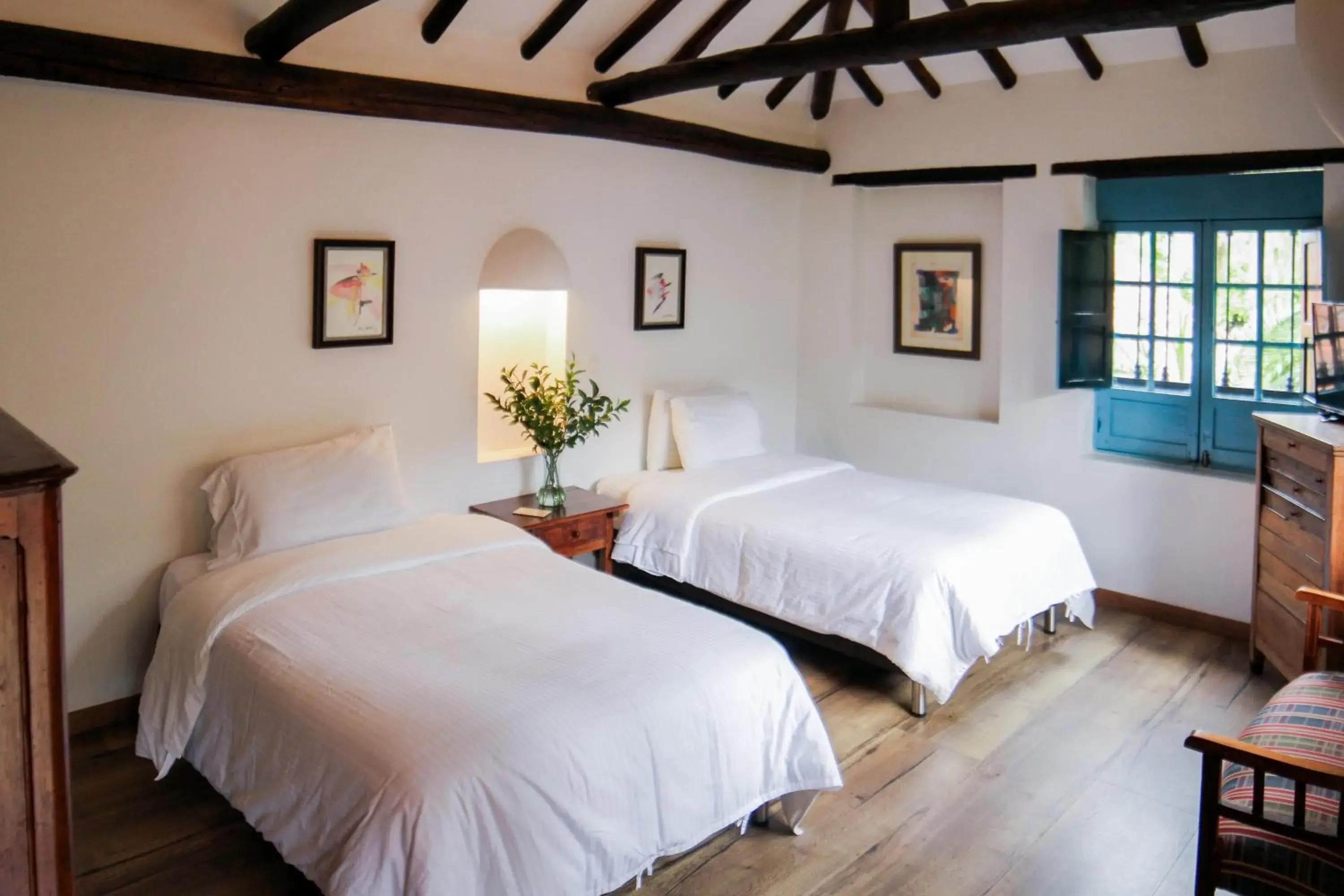 Twin Room in Hotel Plazuela de San Agustín - PSA Hotel Twin Room in Hotel Plazuela de San Agustín - PSA Hotel