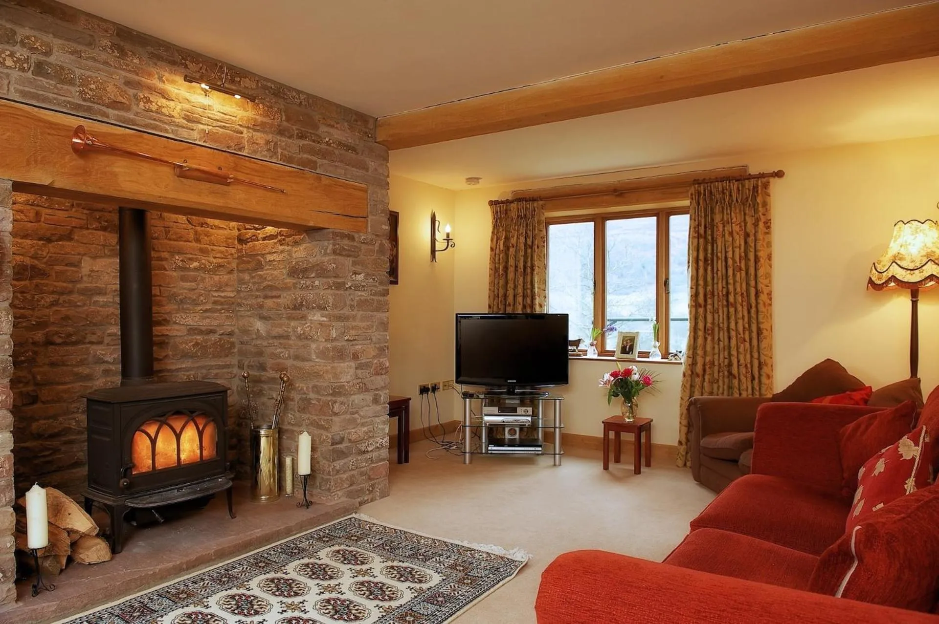 Communal lounge/ TV room in The Celyn