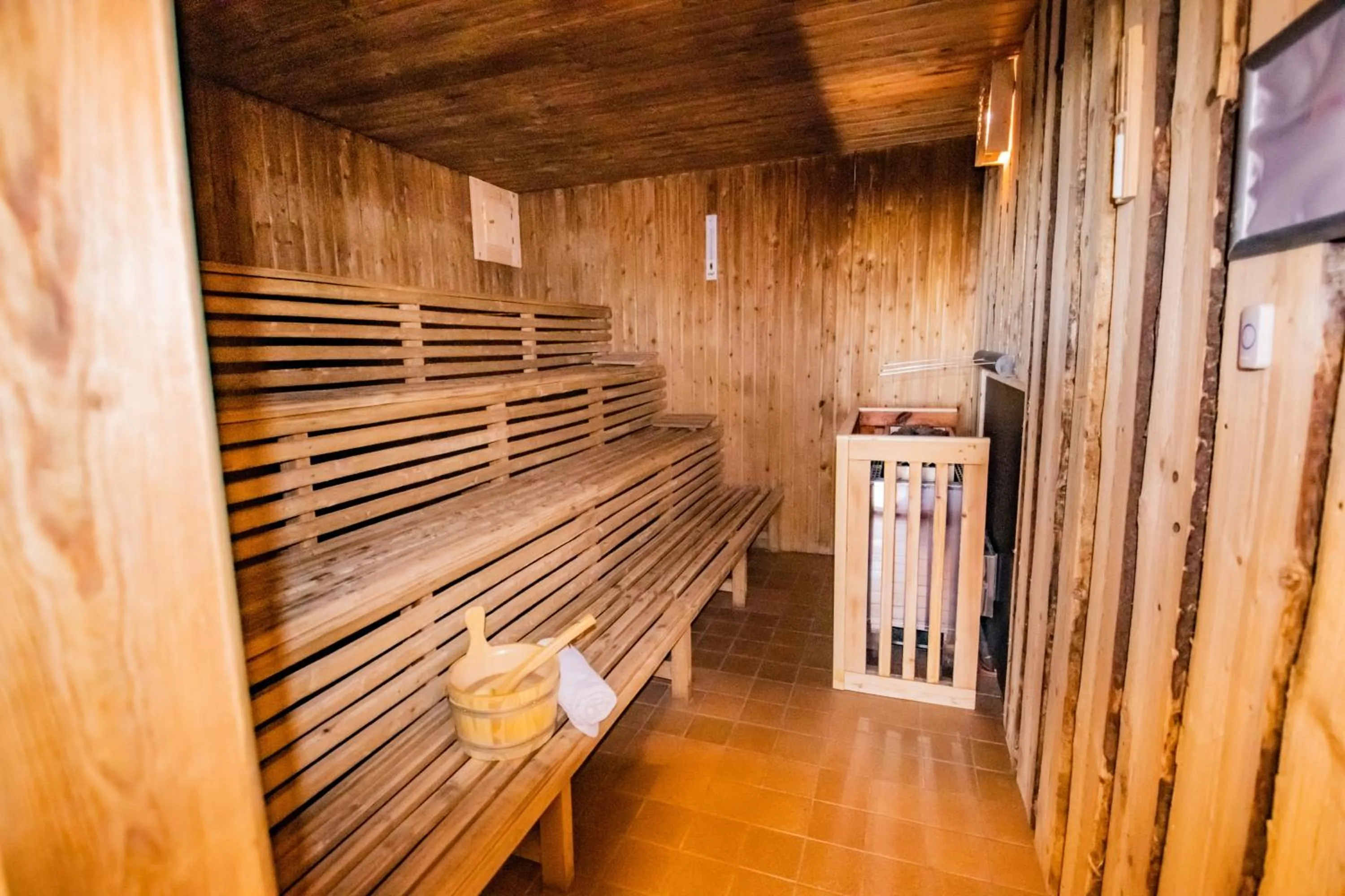 Sauna in Panorama Ferien Hotel Harz