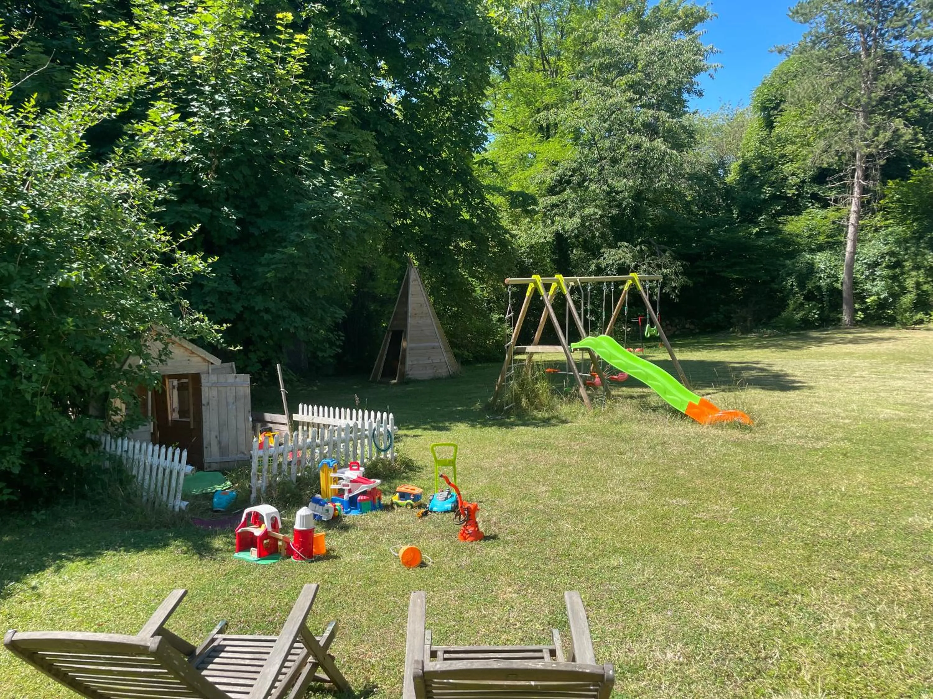 Garden in Hotel L'Aunette Cottage