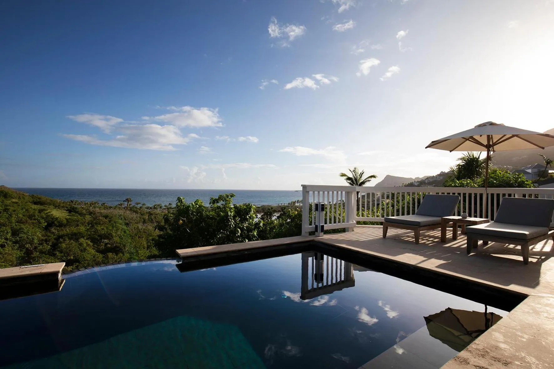 Patio in Le Toiny Hotel & Beach Club