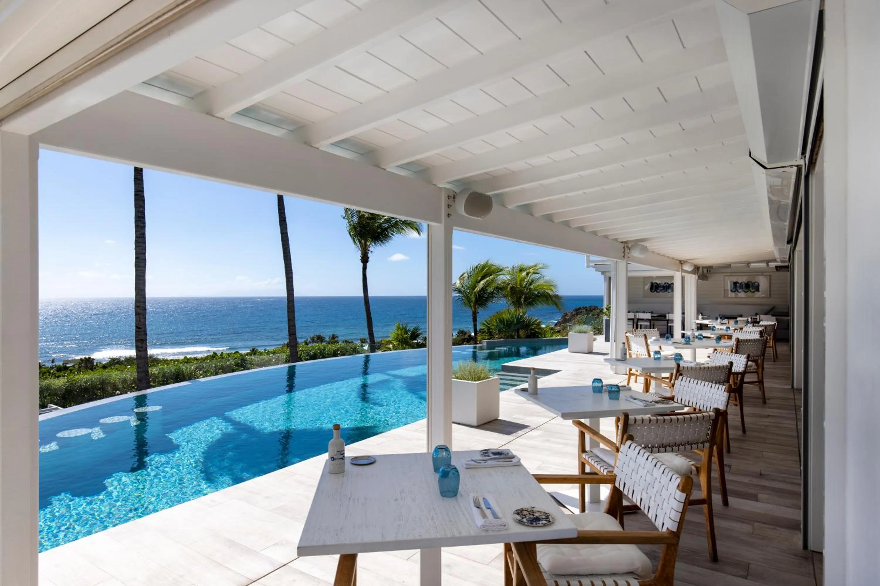 Sea view in Le Toiny Hotel & Beach Club