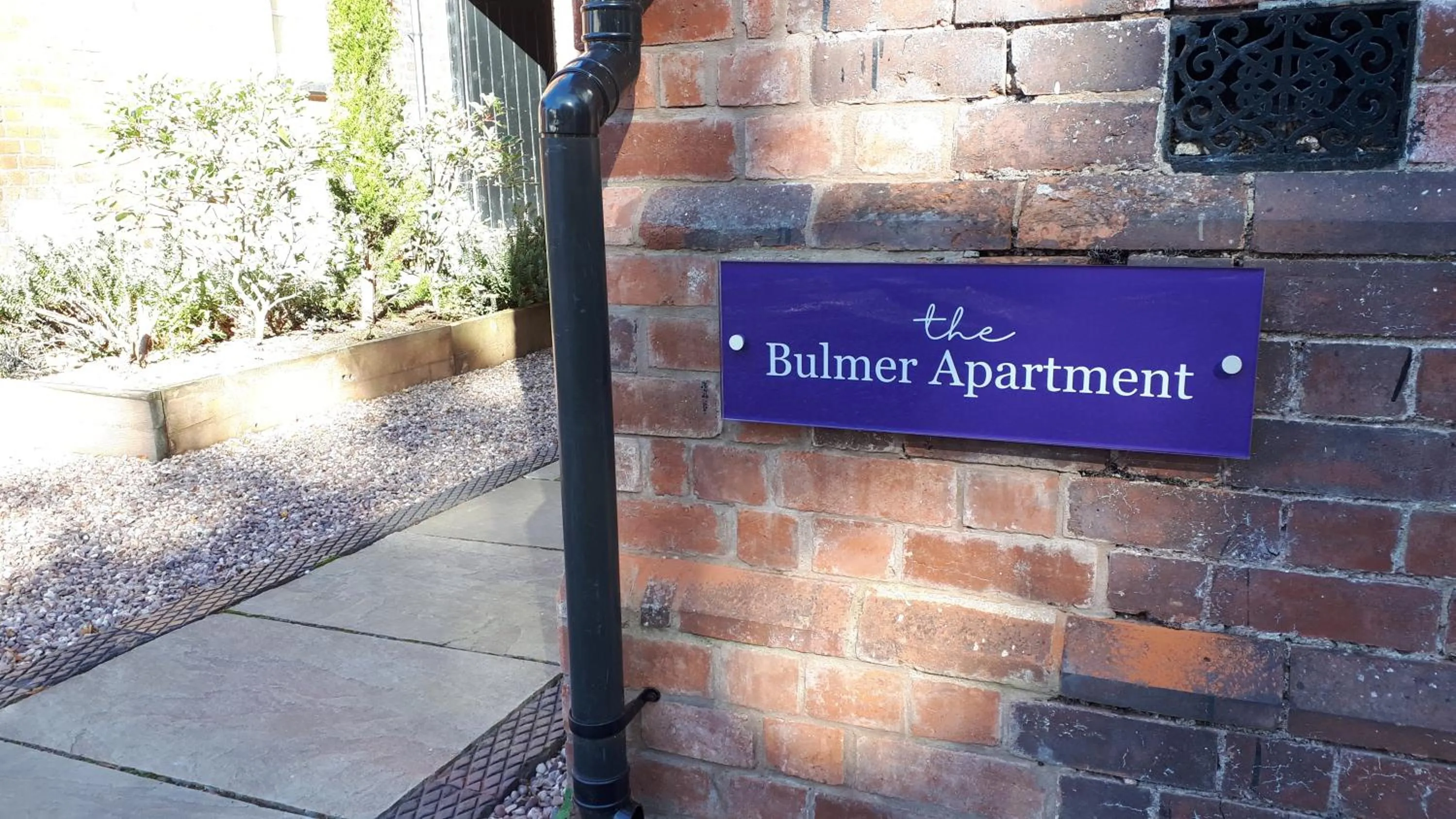 Facade/entrance in The Priory