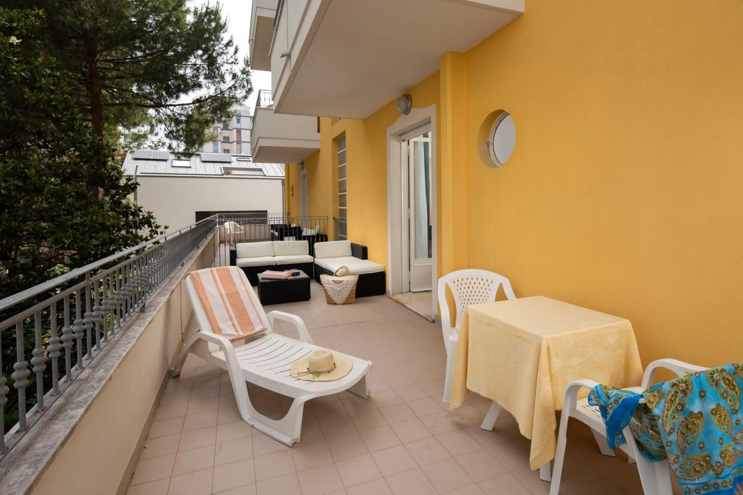Balcony/Terrace in Hotel Cannes - in pieno centro