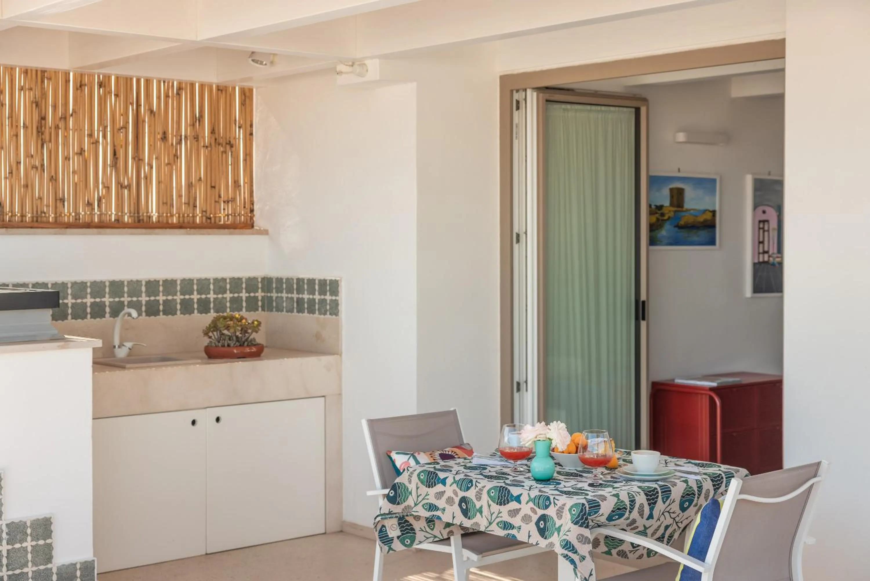 Patio in MandorleOlio