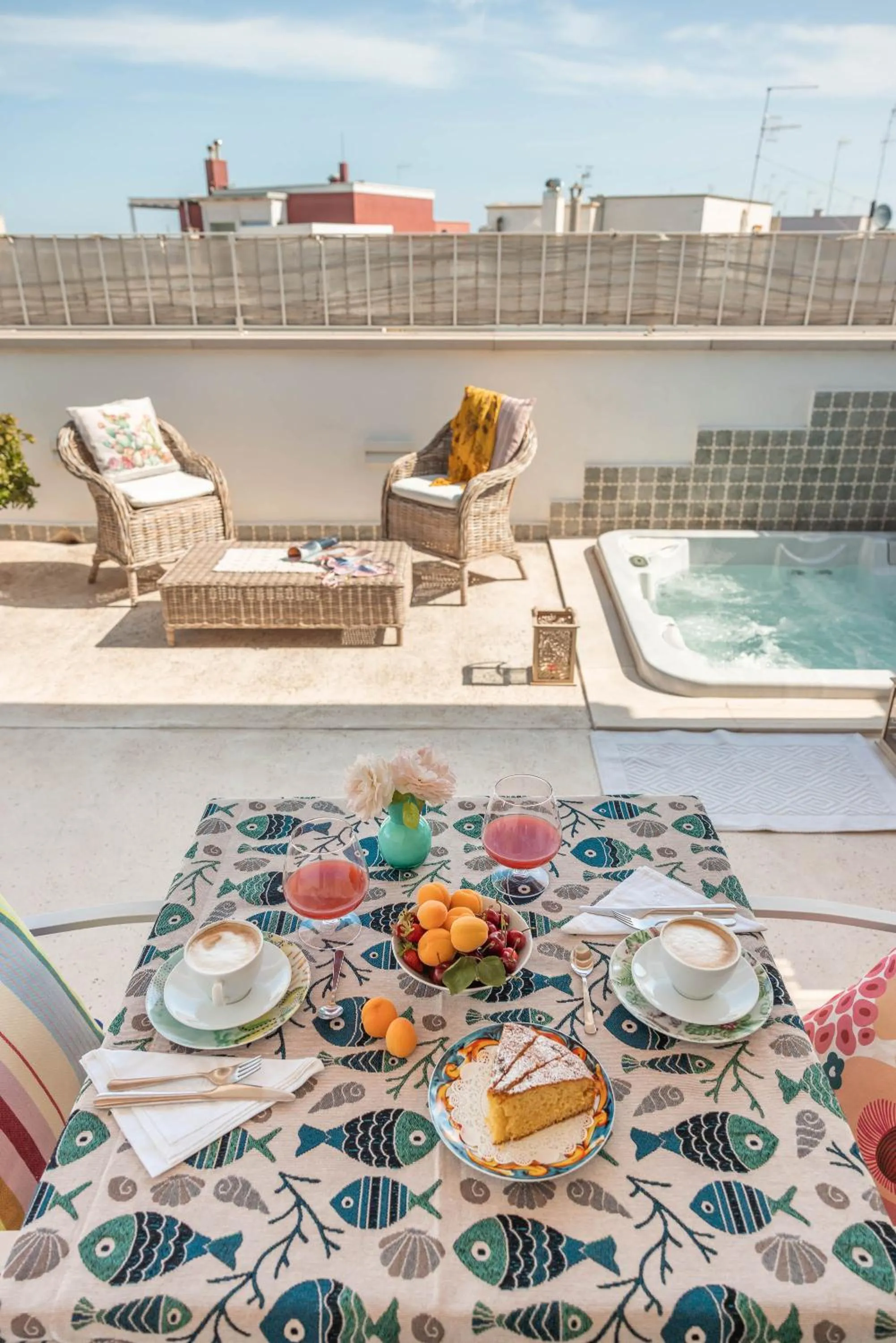 Patio in MandorleOlio