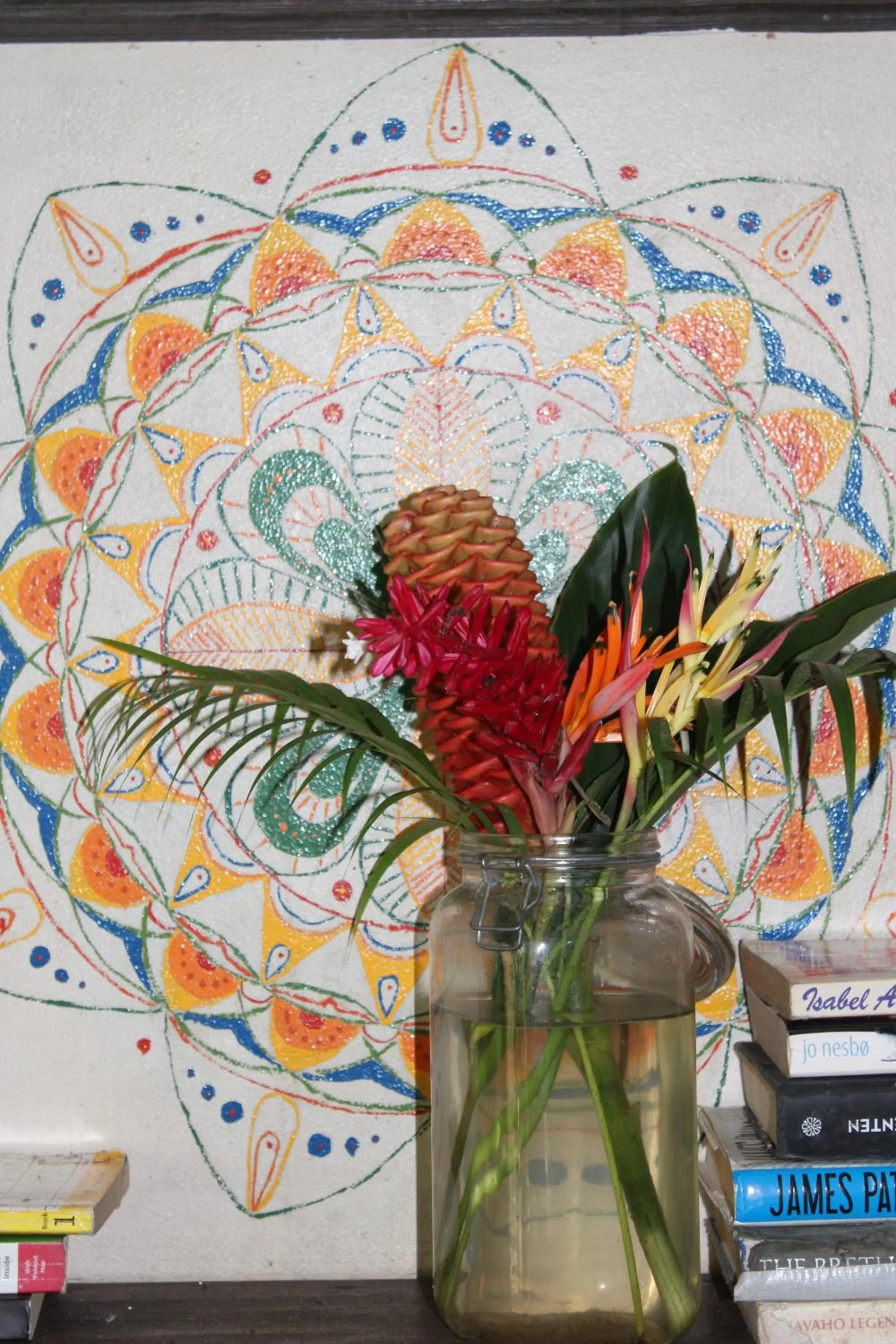 Lobby or reception in Cabinas Tortuguero