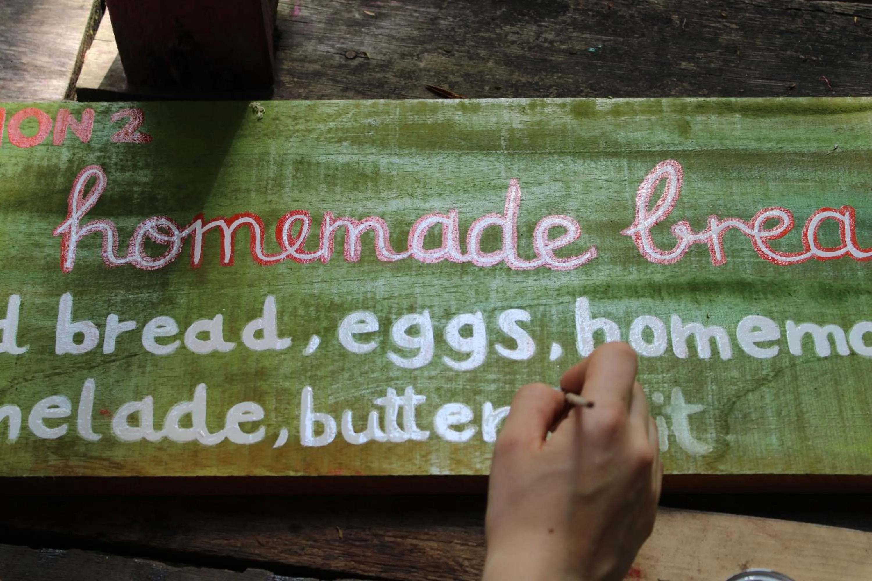 Breakfast in Cabinas Tortuguero