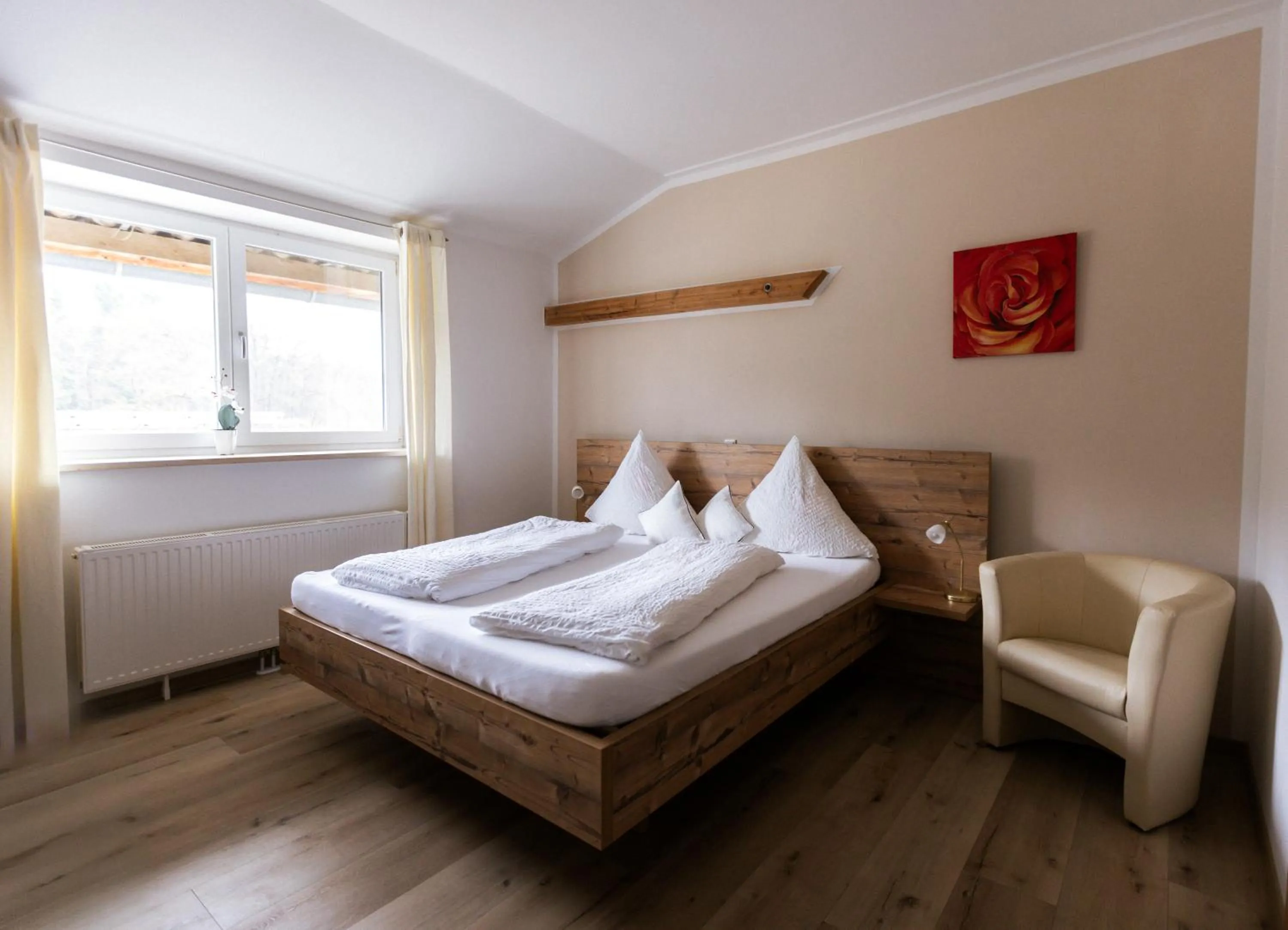 Bed in Gästehaus Kling