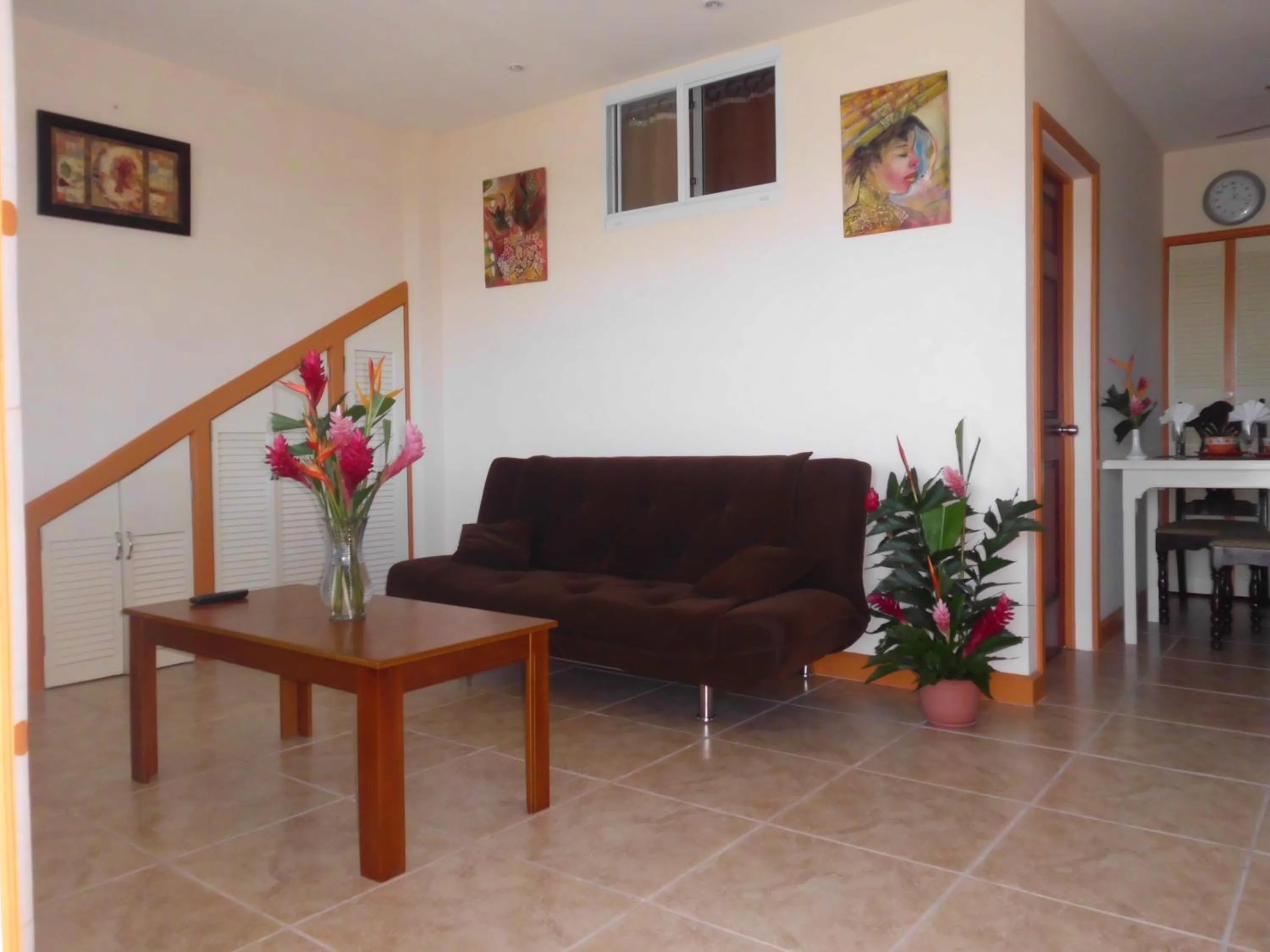 Living room in Bayside Villa St. Lucia