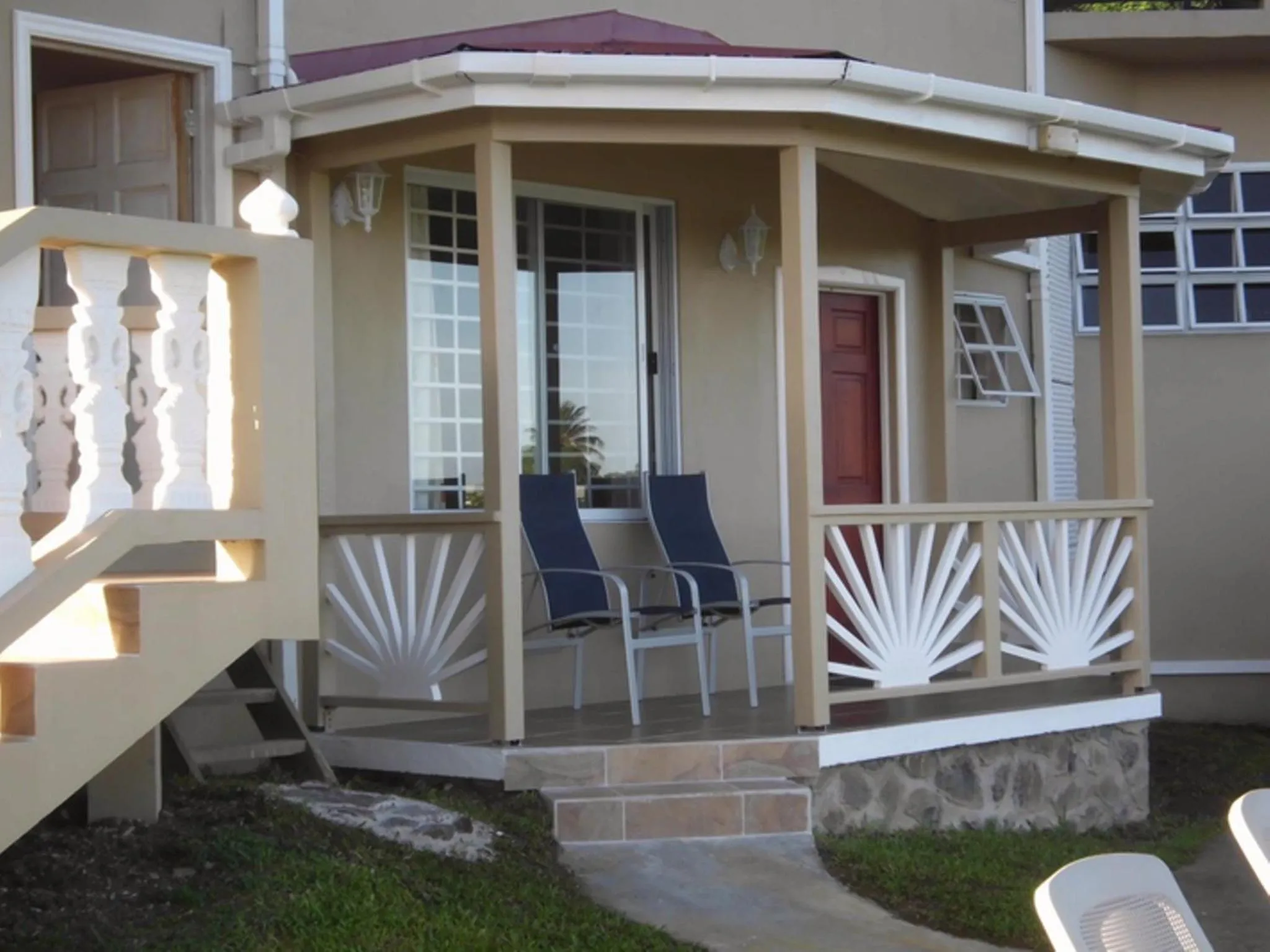 Balcony/Terrace in Bayside Villa St. Lucia