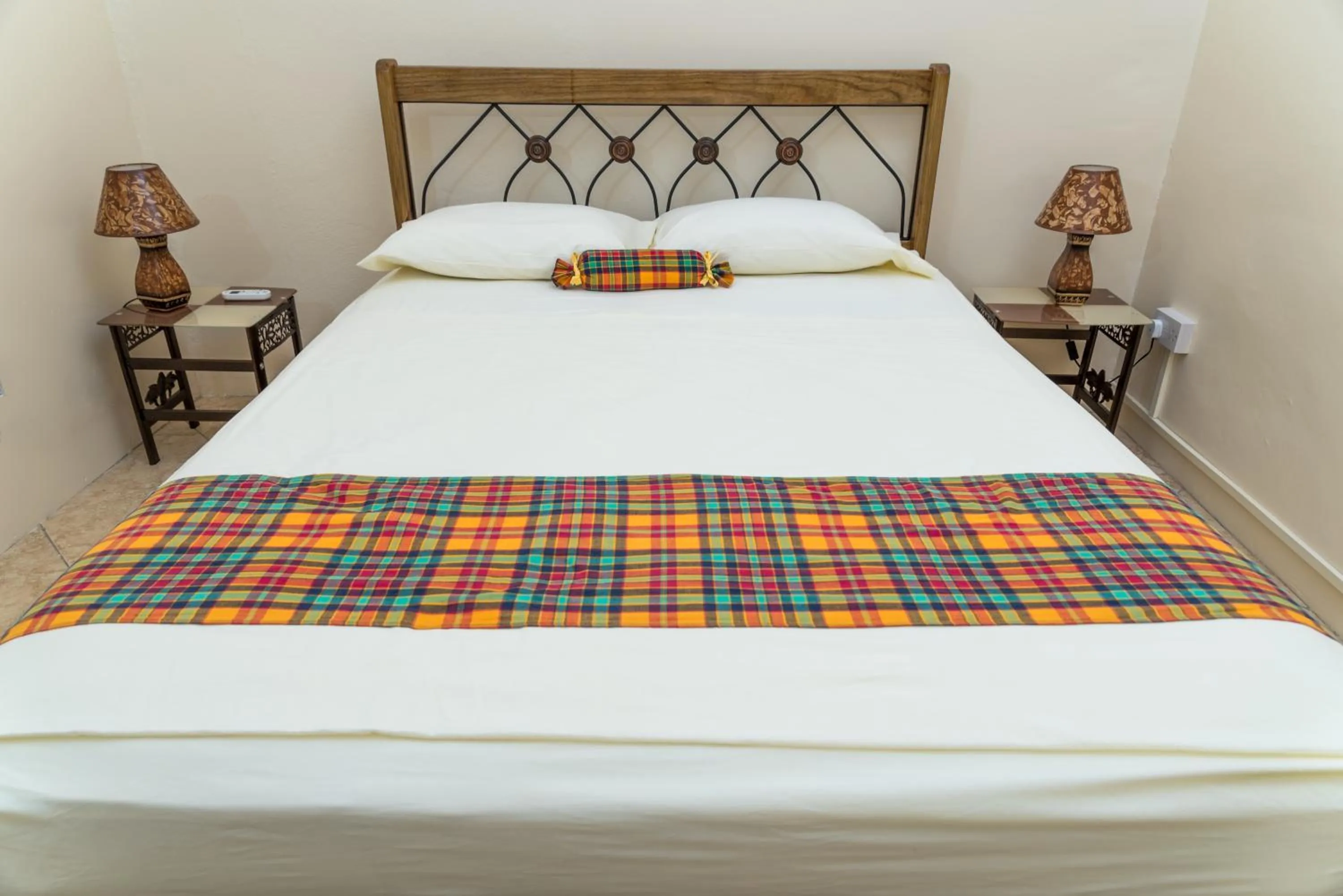 Bed in Bayside Villa St. Lucia