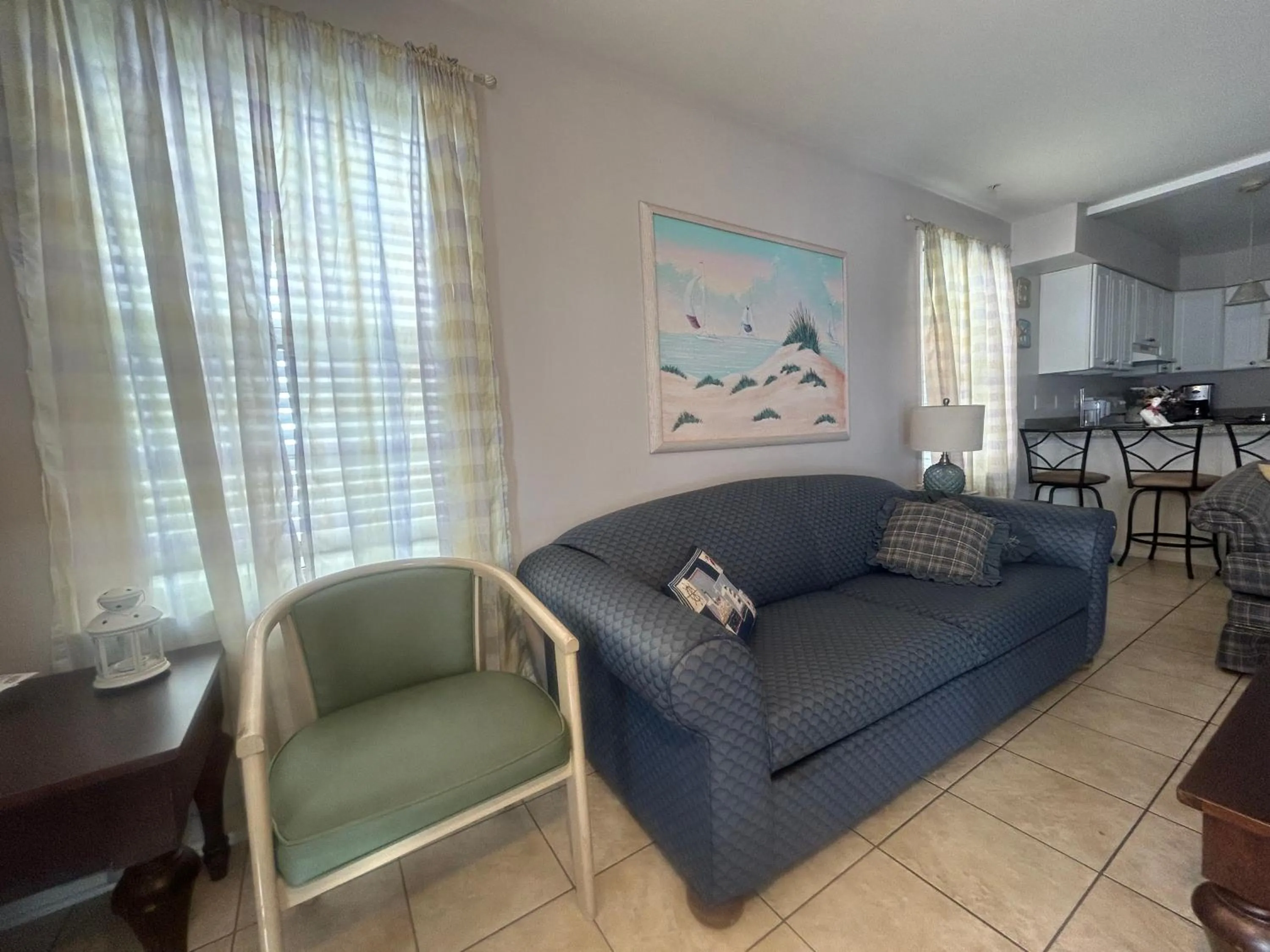 Living room in Wilmington Terrace