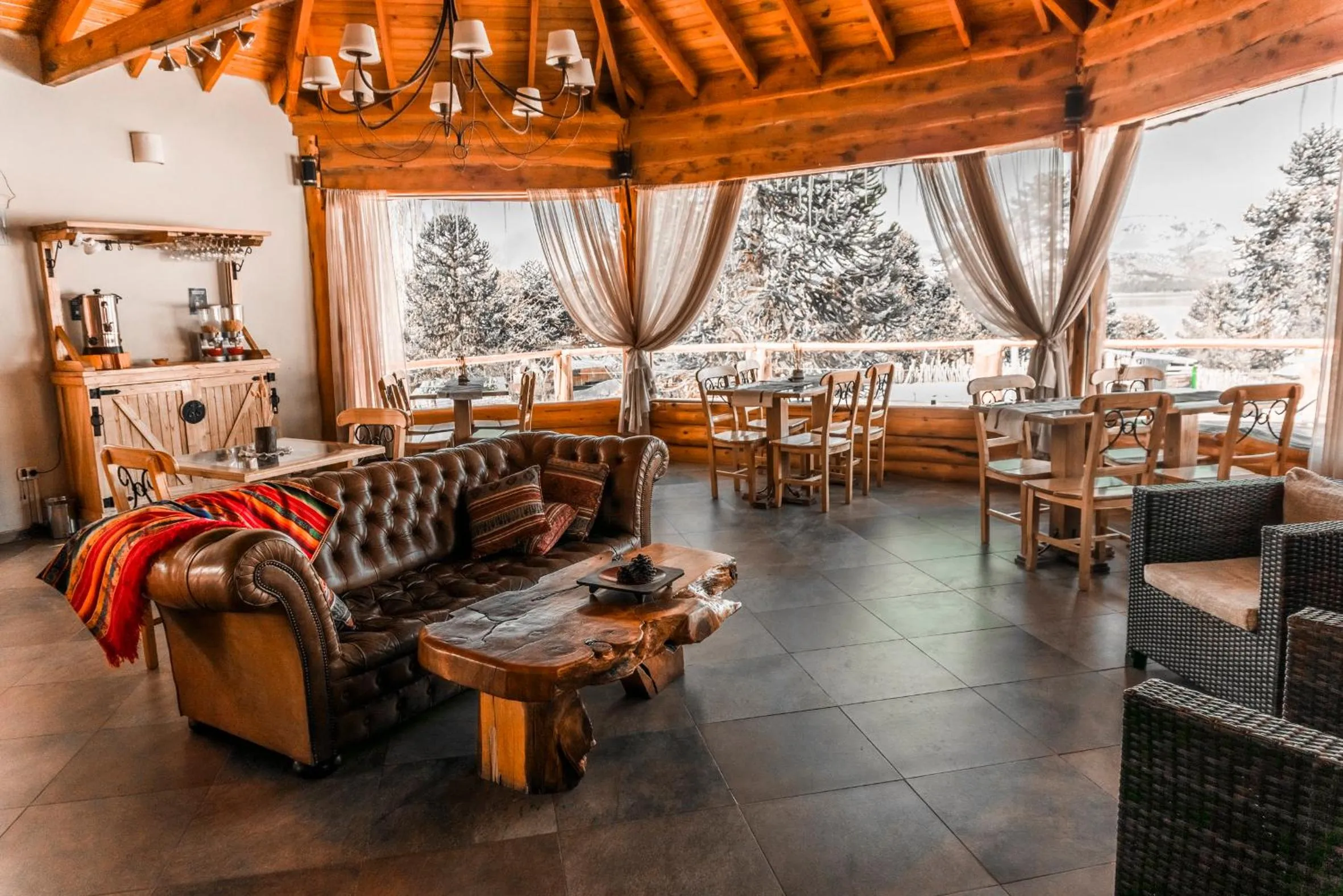 Living room in Complejo Puerto Malén Club de Montaña