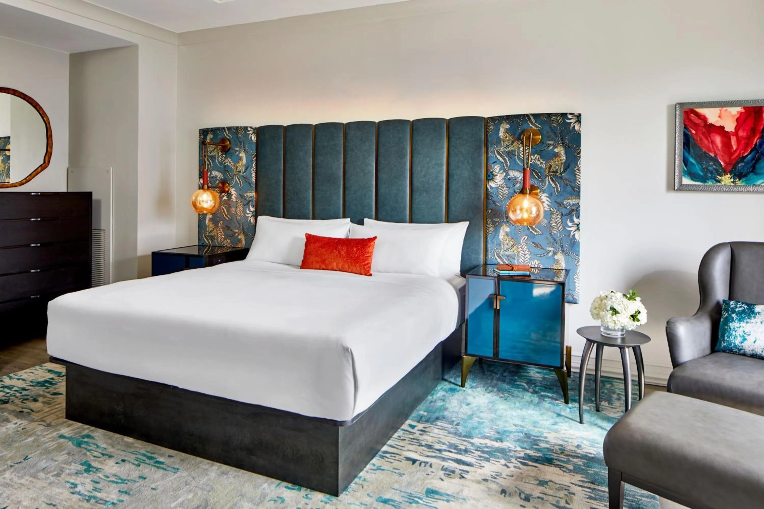 Photo of the whole room, Bed in Grand Bohemian Orlando, Autograph Collection