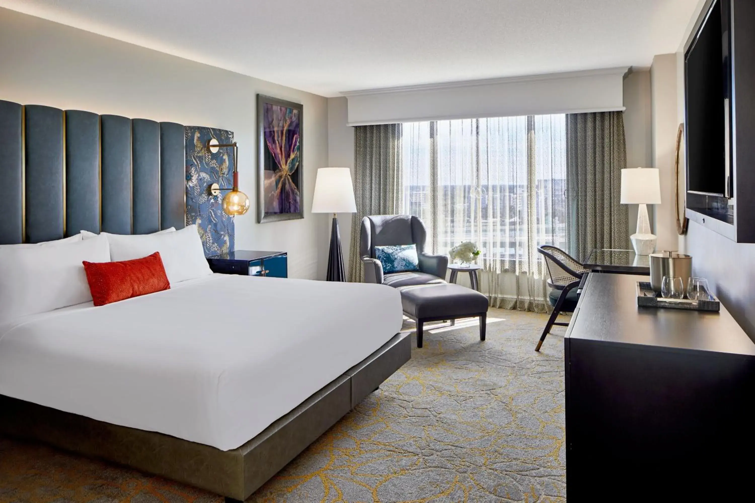 King Room with Adapted Tub - Mobility Accessible in Grand Bohemian Hotel Orlando, Autograph Collection King Room with Adapted Tub - Mobility Accessible in Grand Bohemian Hotel Orlando, Autograph Collection