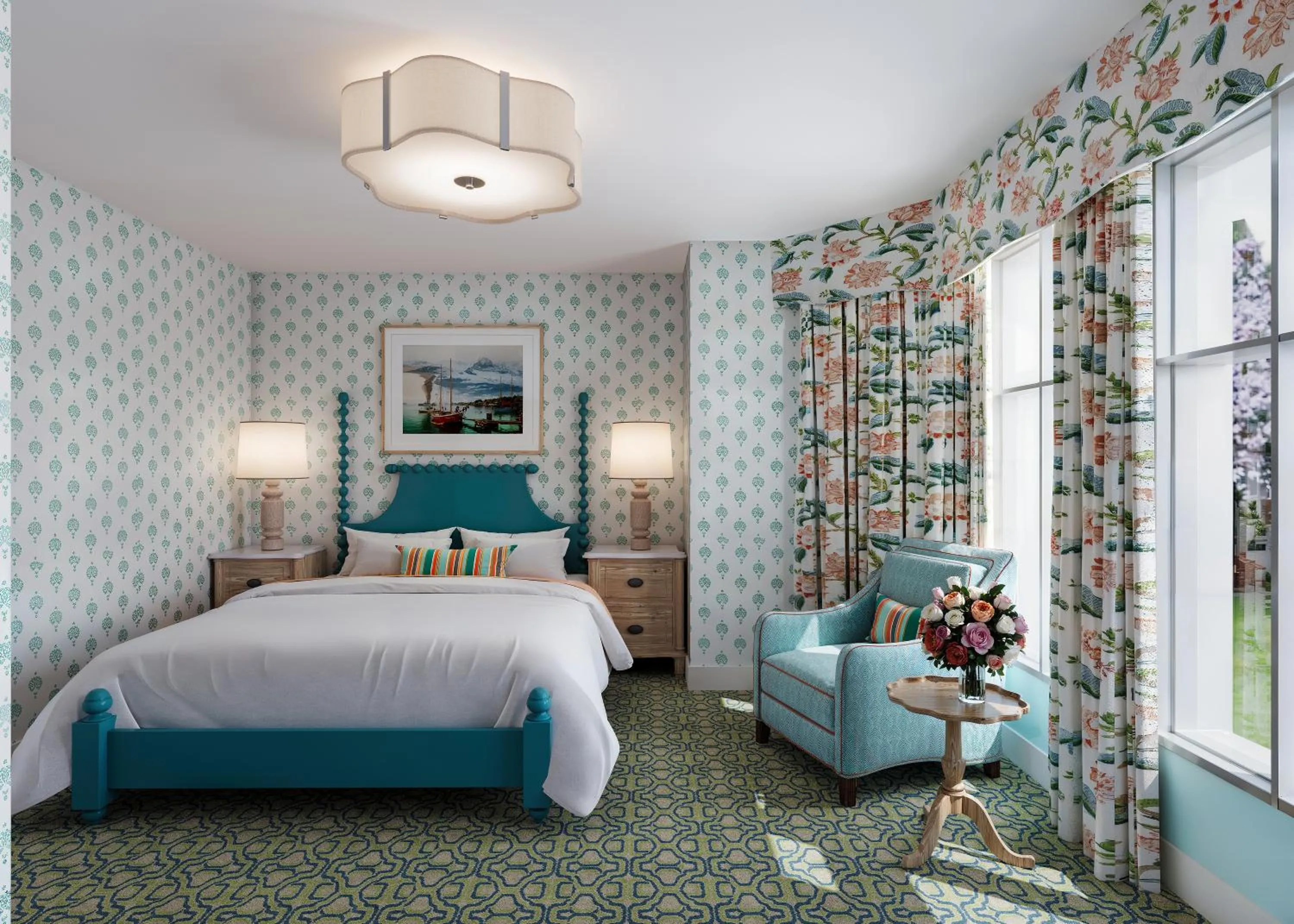 Bedroom in Harbour View Inn