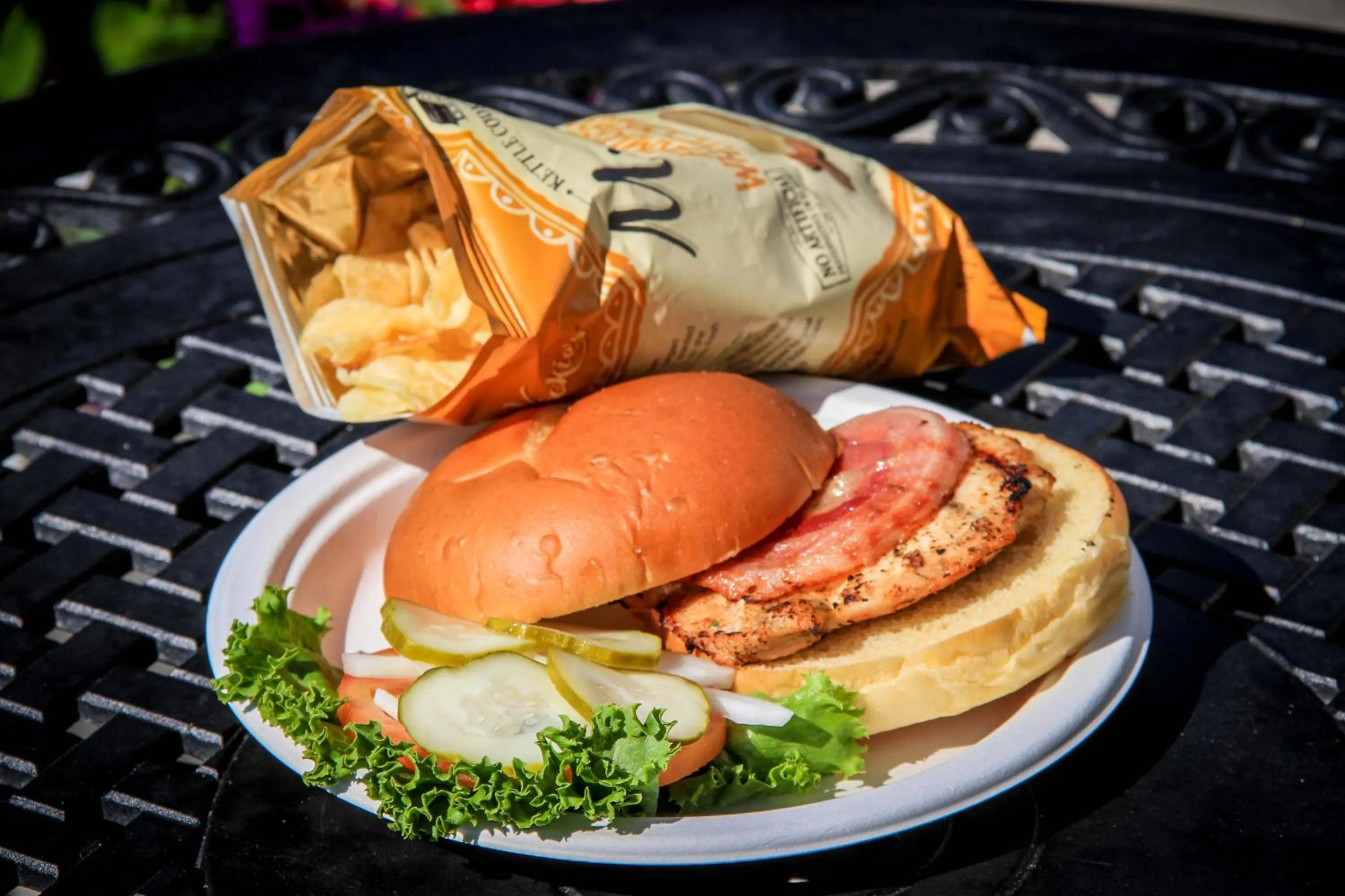 Food close-up in Harbour View Inn