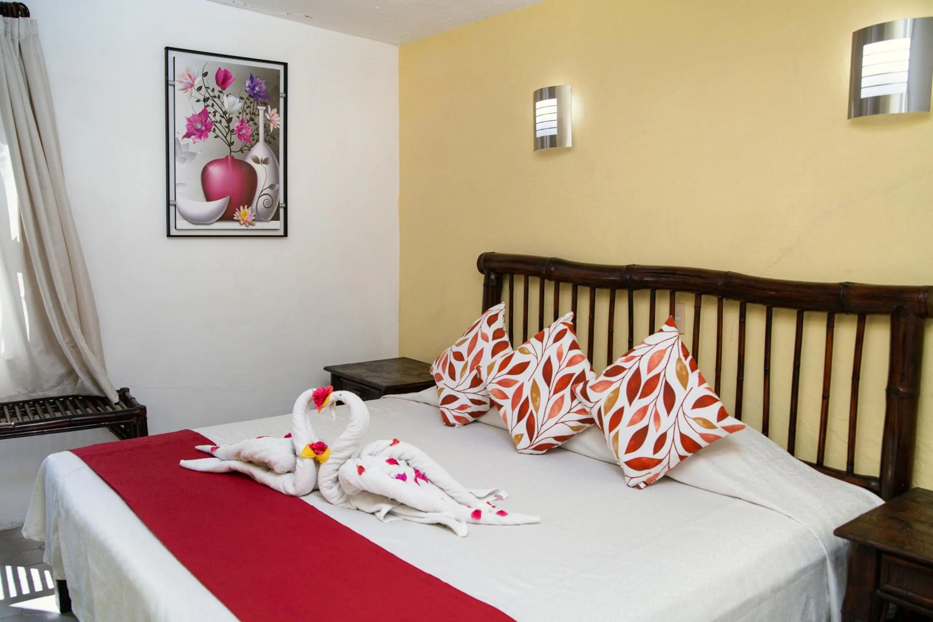 Bedroom, Bed in Hotel Zihua Caracol