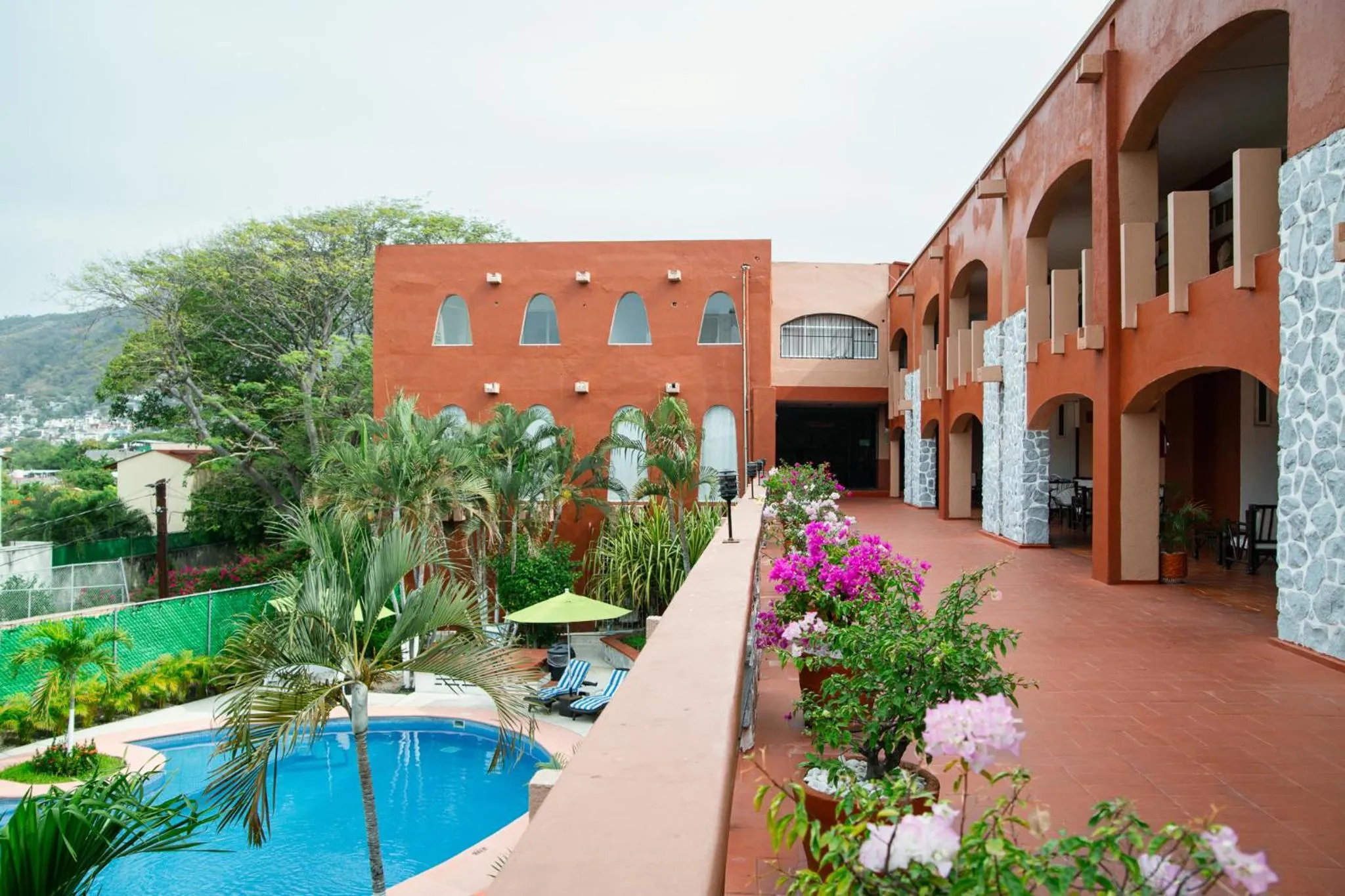 Natural landscape in Hotel Zihua Caracol