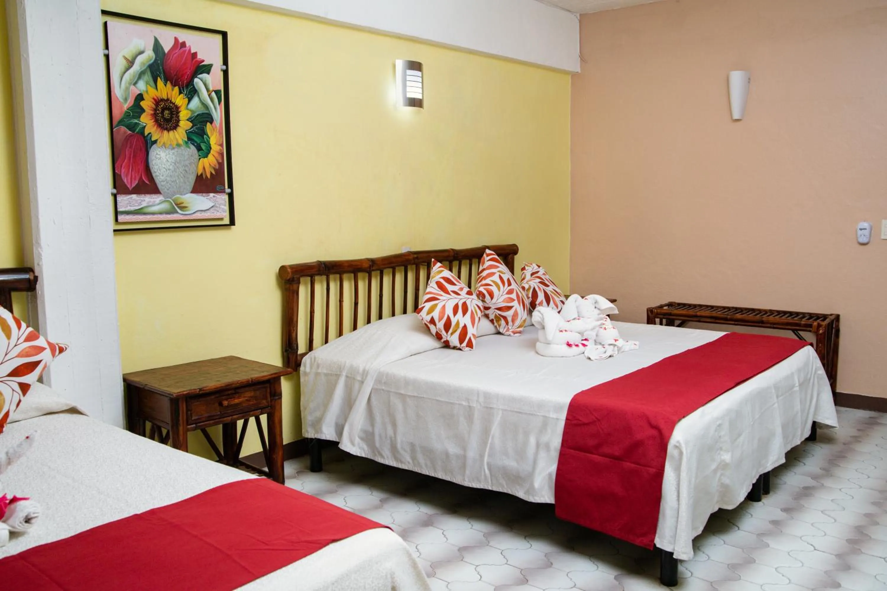 Bedroom, Bed in Hotel Zihua Caracol