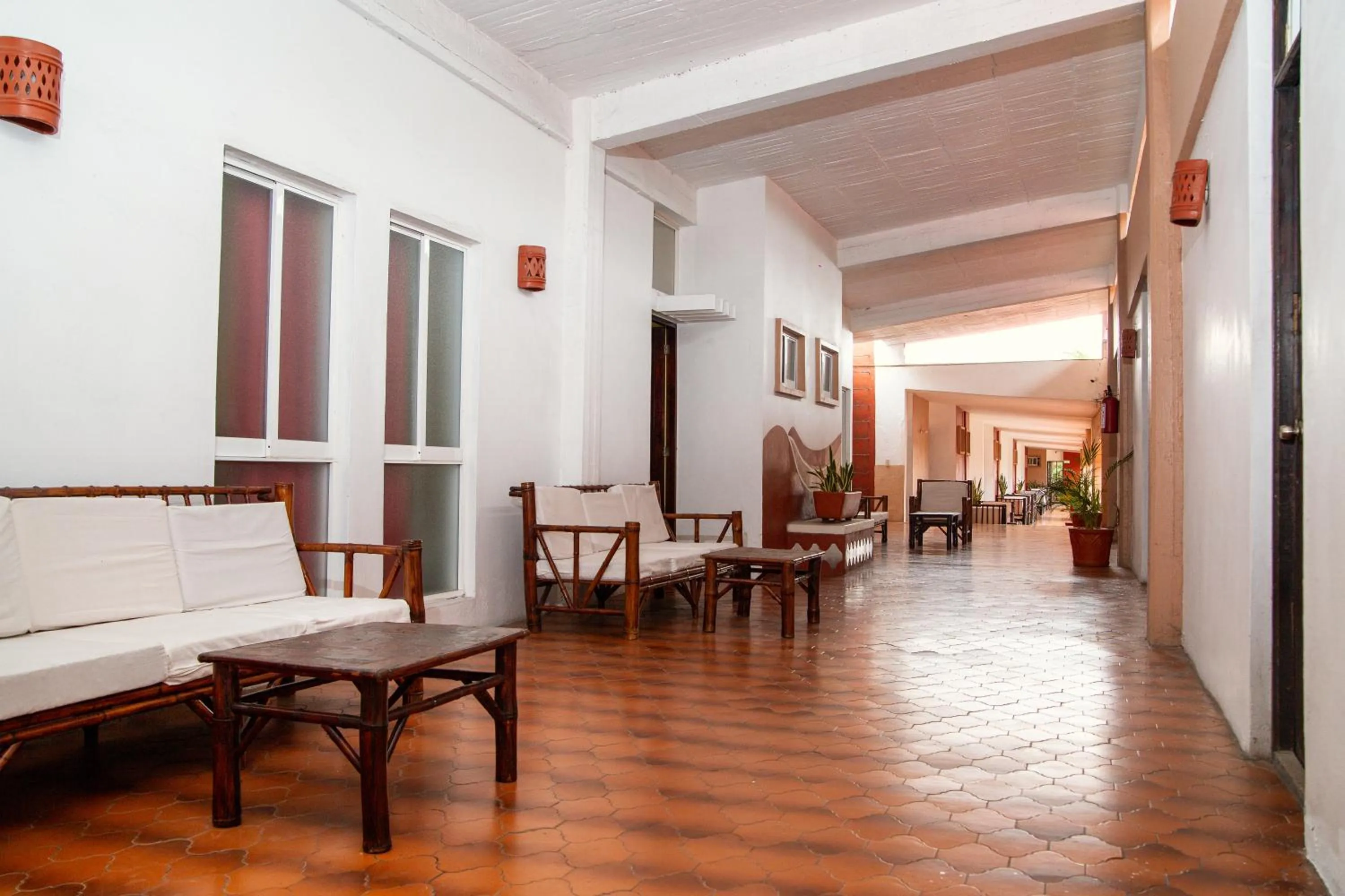 Living room in Hotel Zihua Caracol