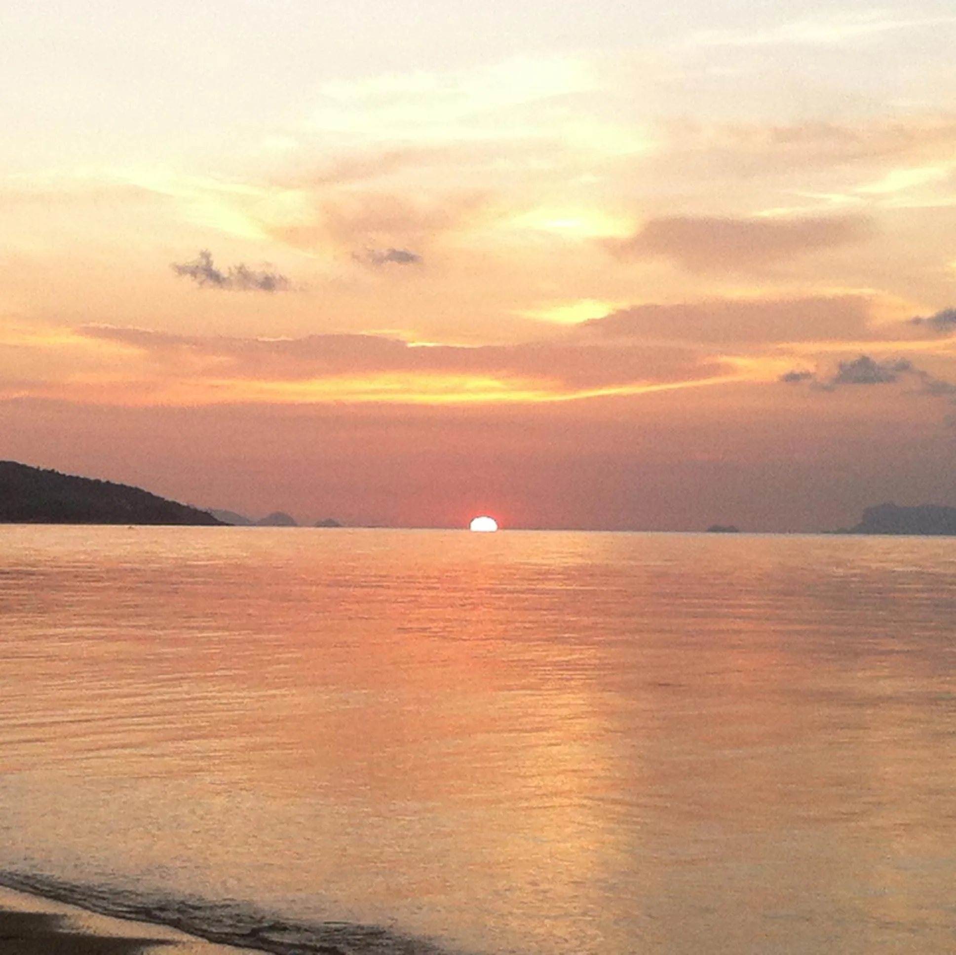 Sunset in Jasmine & Tea House